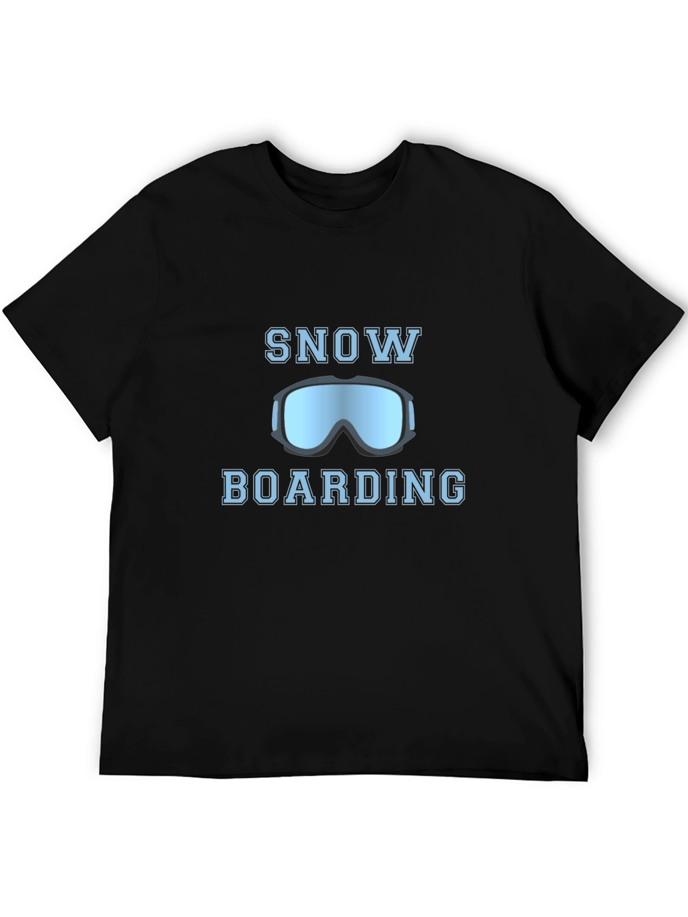 Snowboarding T-Shirt: Cool Goggles Design