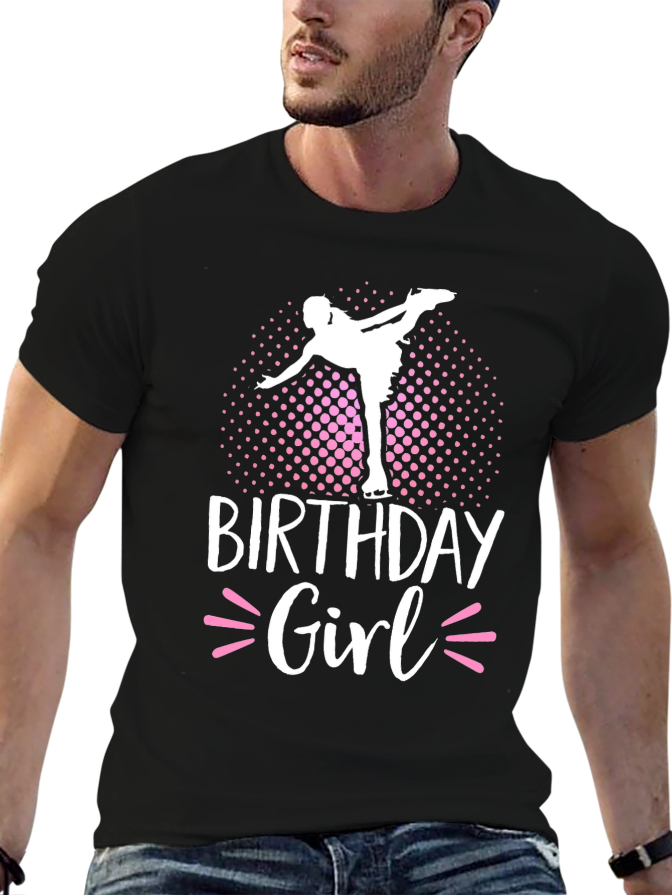 Birthday Girl Ice Skating T-Shirt - Celebration Tee