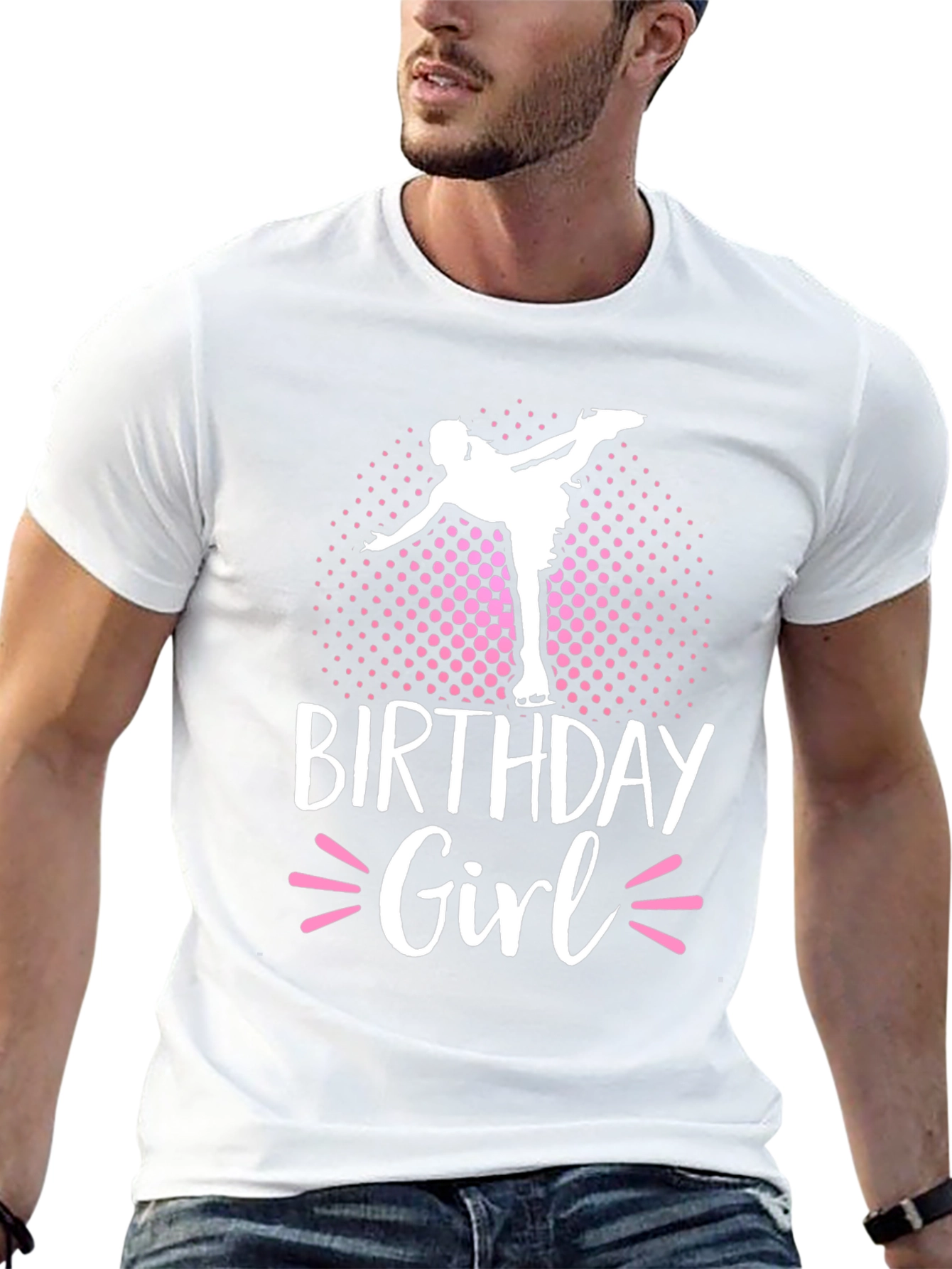 Birthday Girl Ice Skating T-Shirt - Celebration Tee