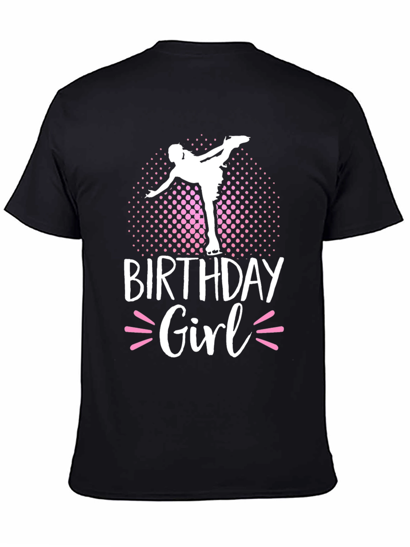Birthday Girl Ice Skating T-Shirt - Celebration Tee