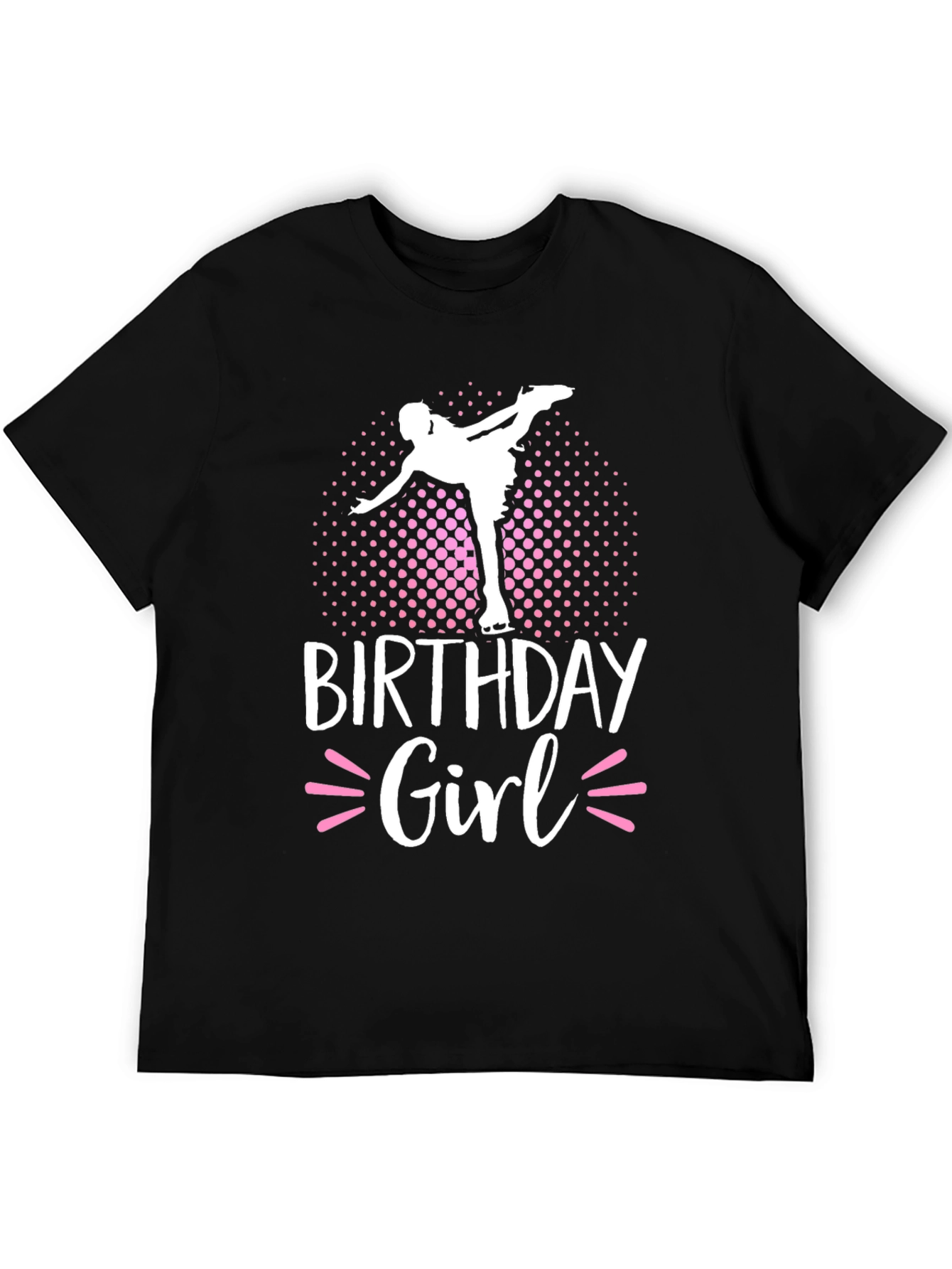 Birthday Girl Ice Skating T-Shirt - Celebration Tee