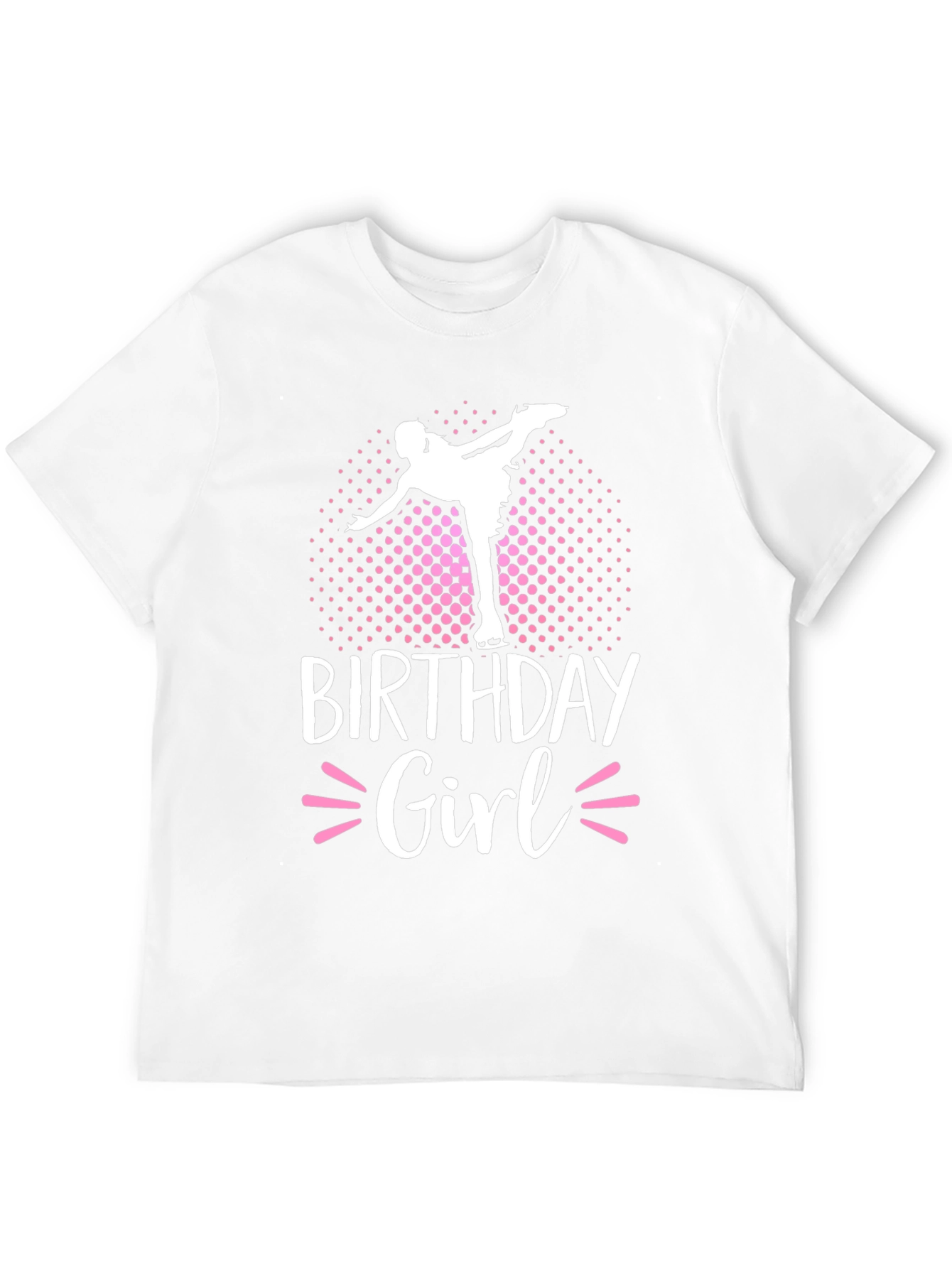 Birthday Girl Ice Skating T-Shirt - Celebration Tee