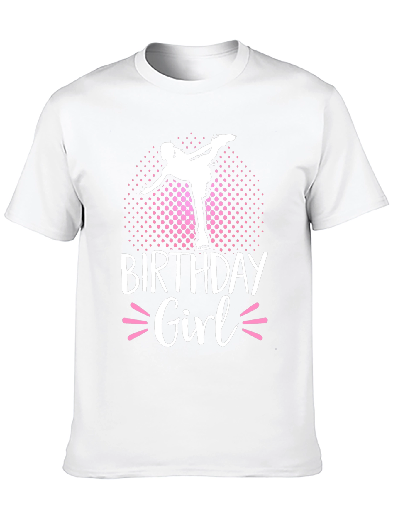 Birthday Girl Ice Skating T-Shirt - Celebration Tee