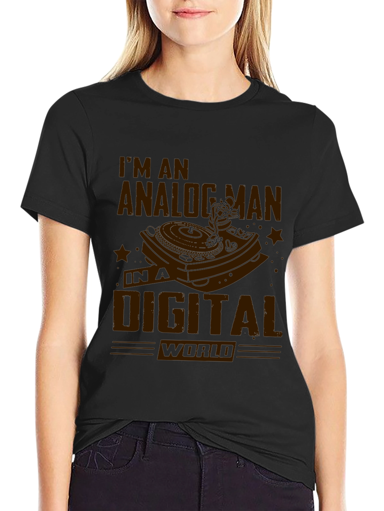 Analog Man in a Digital World T-Shirt