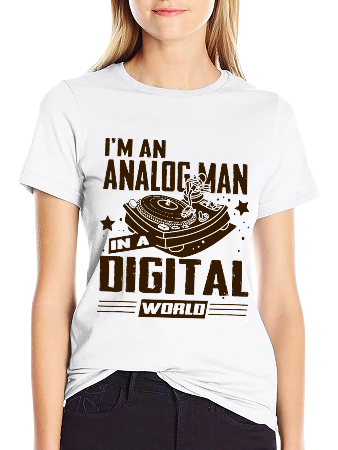 Analog Man in a Digital World T-Shirt