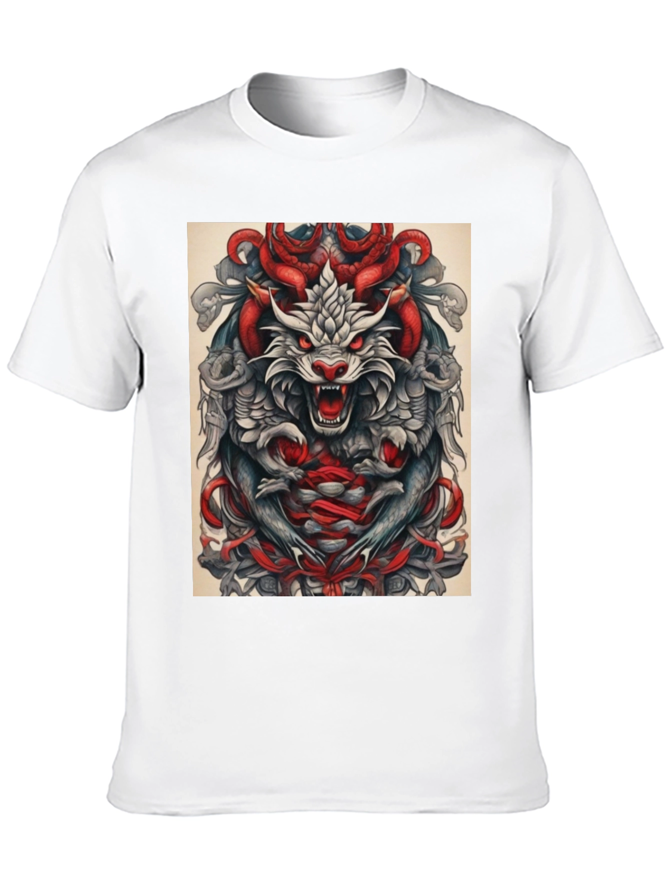 Dragon T-Shirt - Bold Graphic Tee