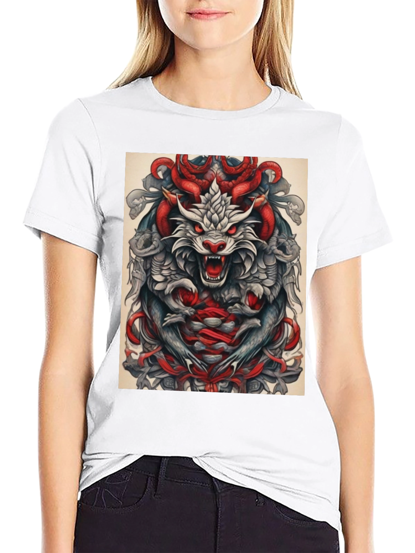Dragon T-Shirt - Bold Graphic Tee