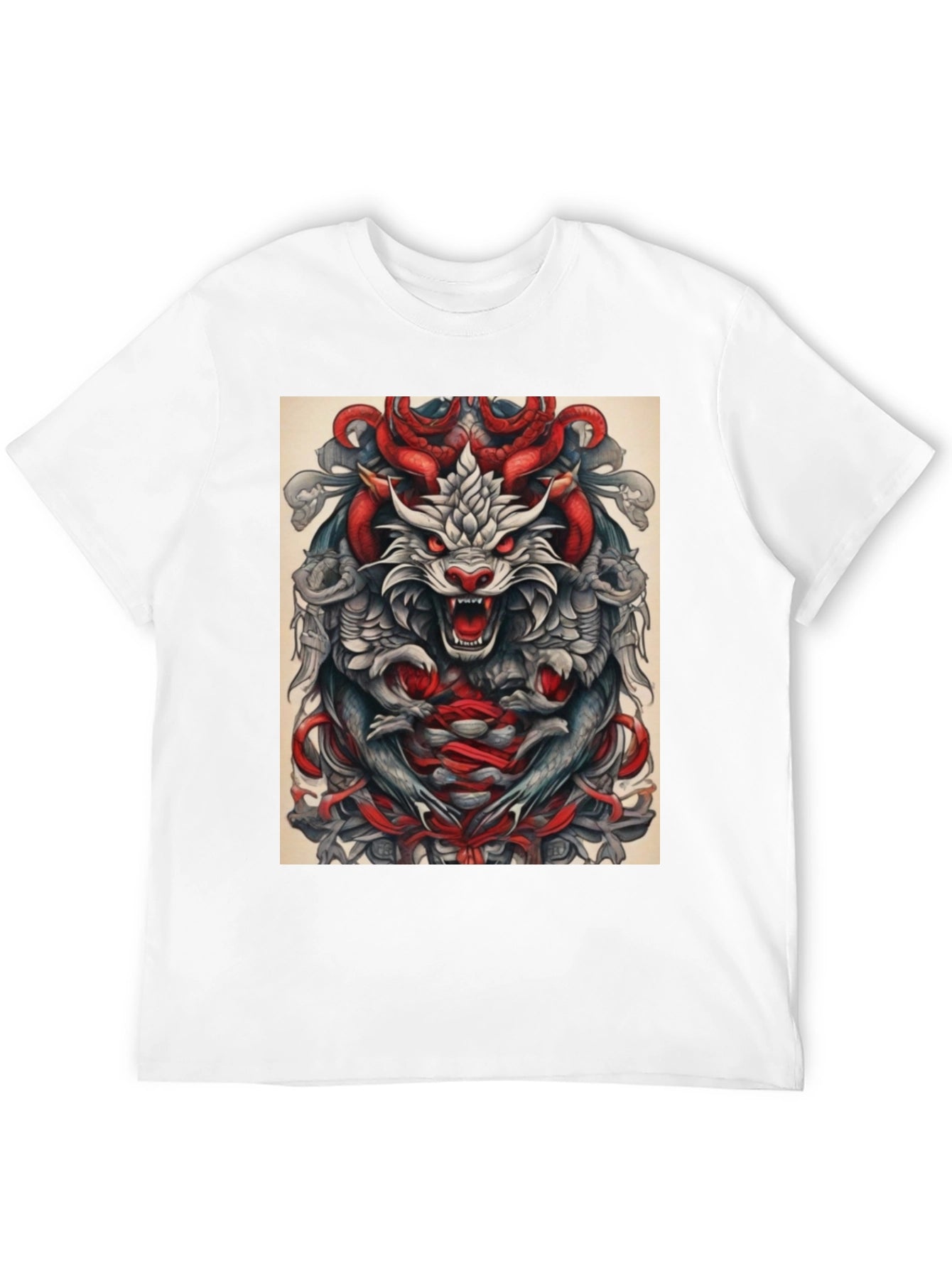 Dragon T-Shirt - Bold Graphic Tee