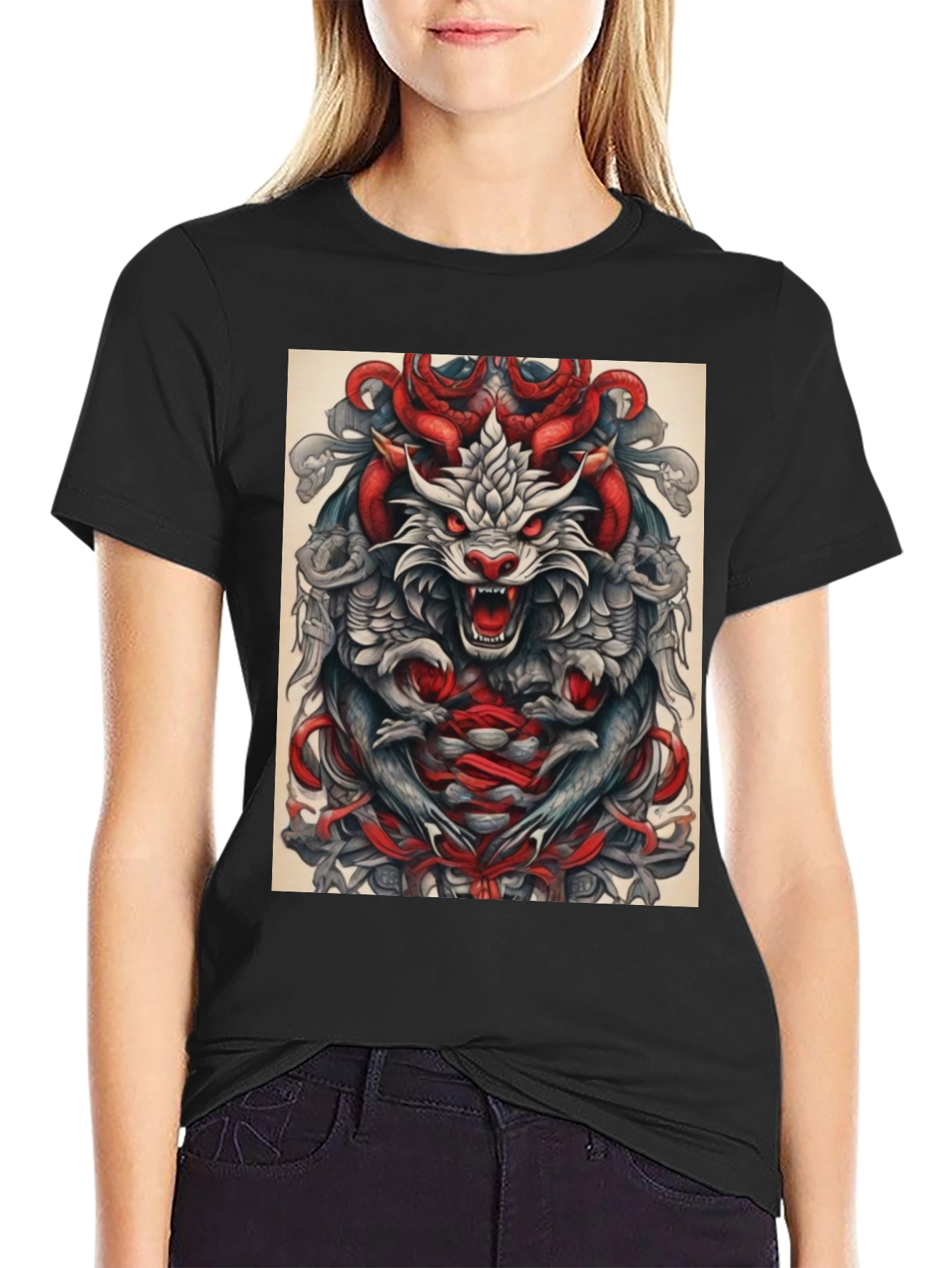 Dragon T-Shirt - Bold Graphic Tee