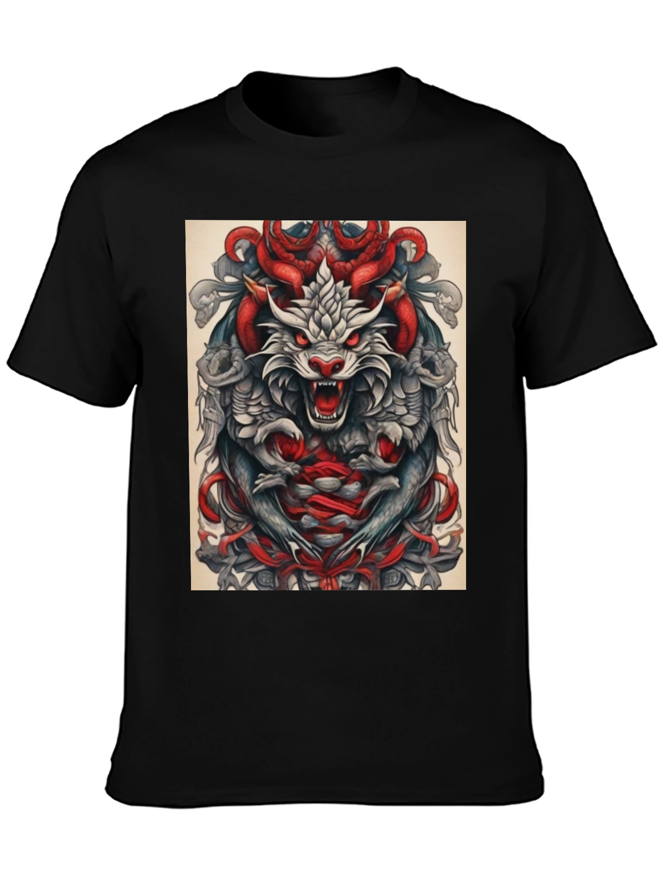 Dragon T-Shirt - Bold Graphic Tee