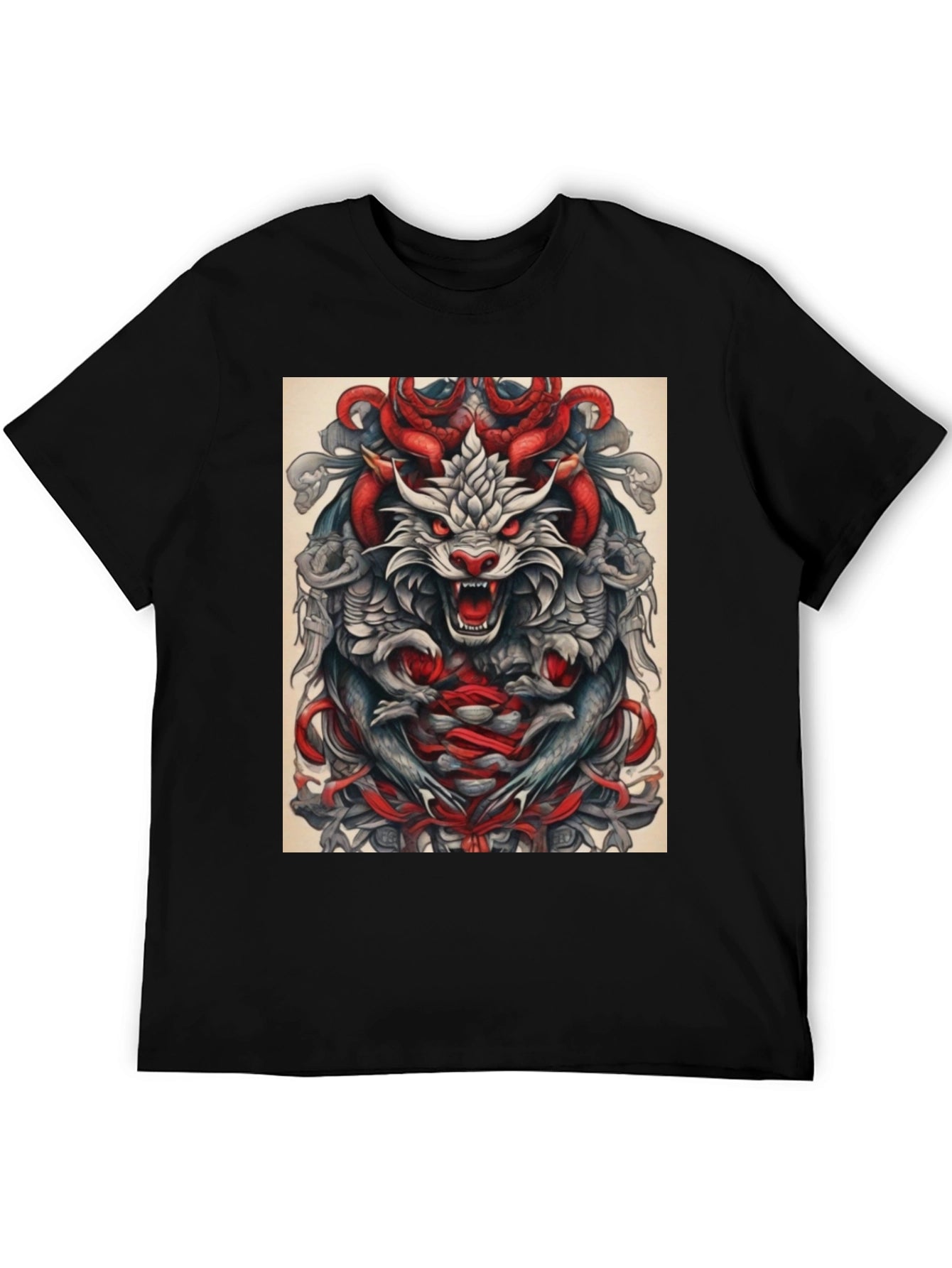 Dragon T-Shirt - Bold Graphic Tee