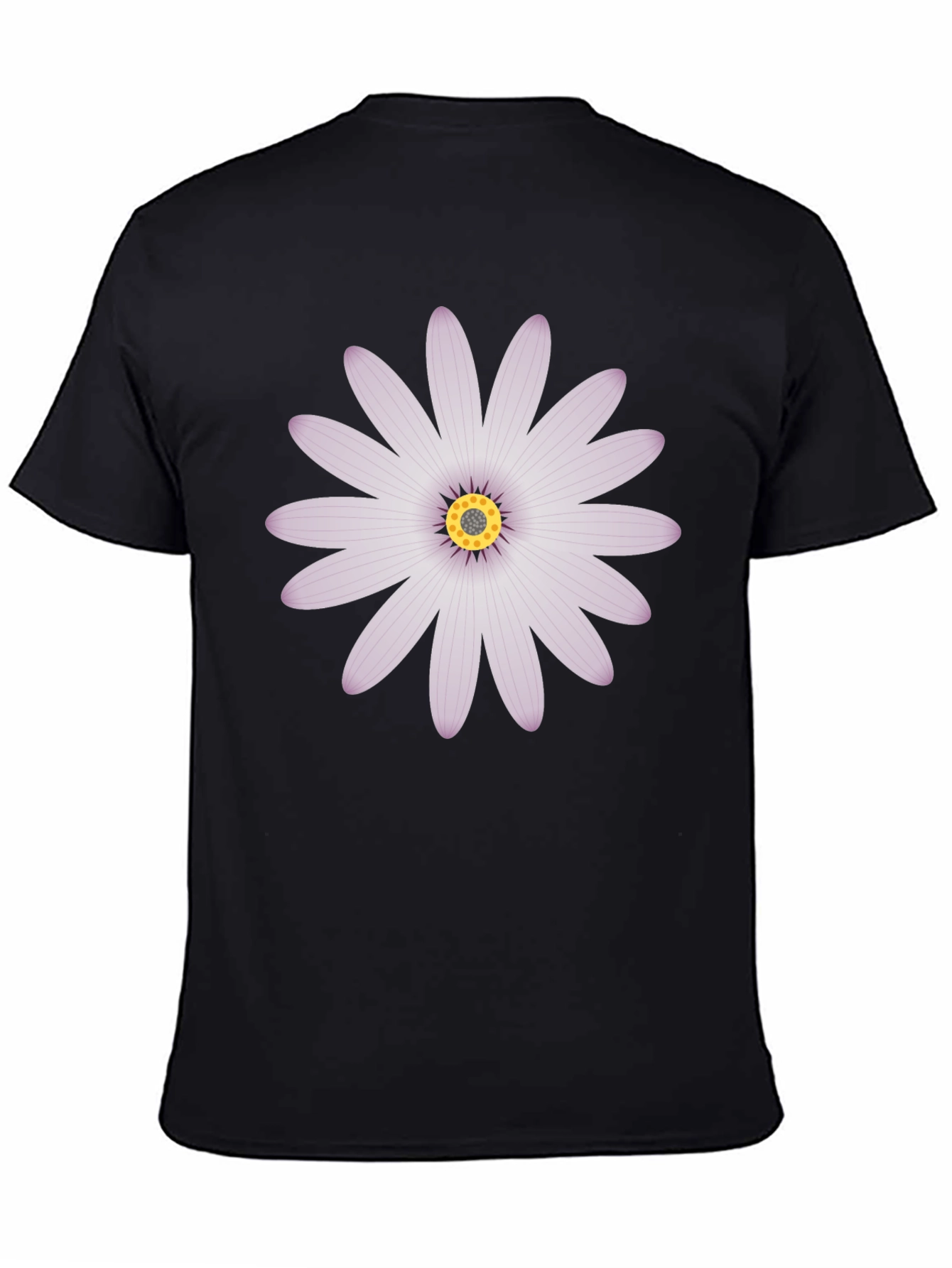 Daisy Graphic Tee - Black Casual Shirt