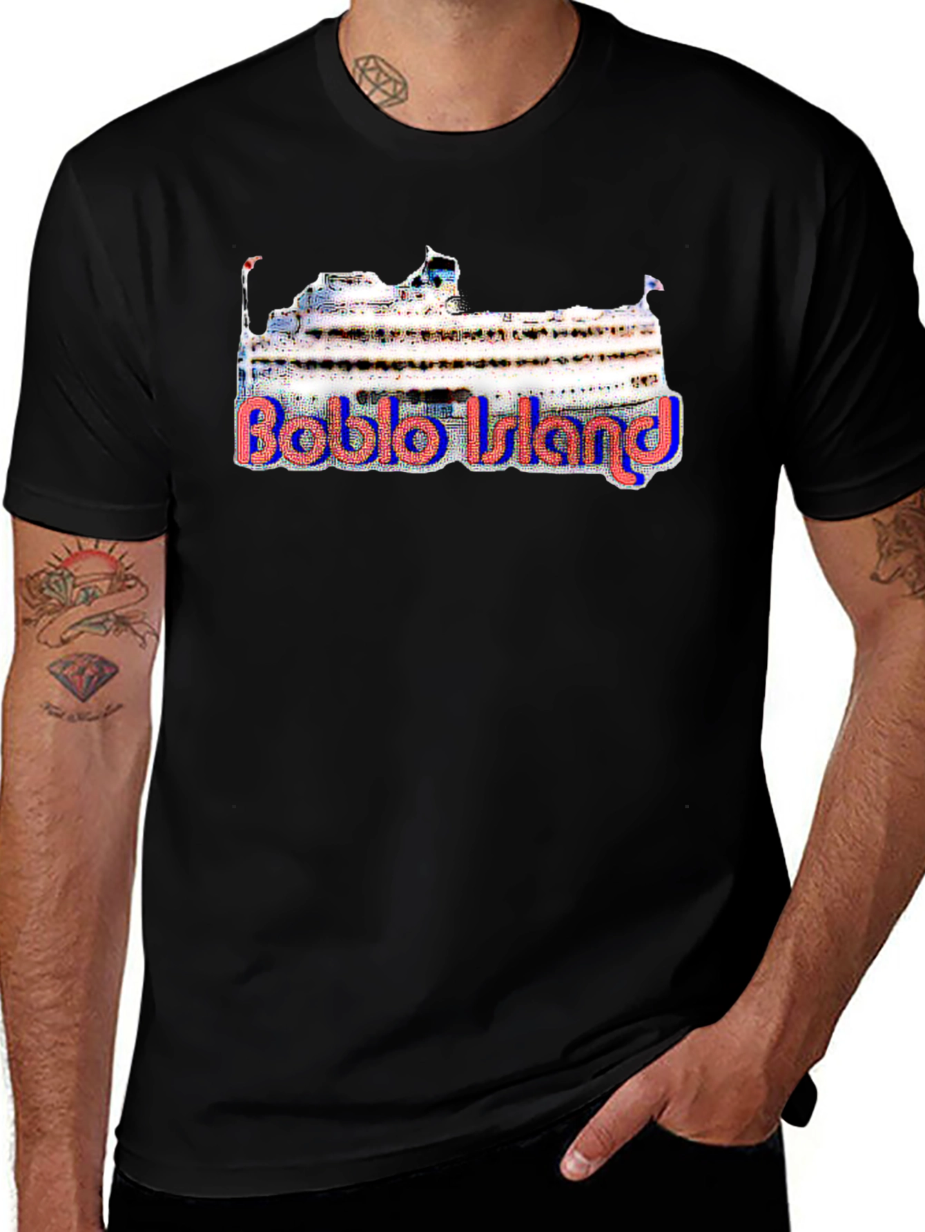Boblo Island Cruise Ship T-Shirt