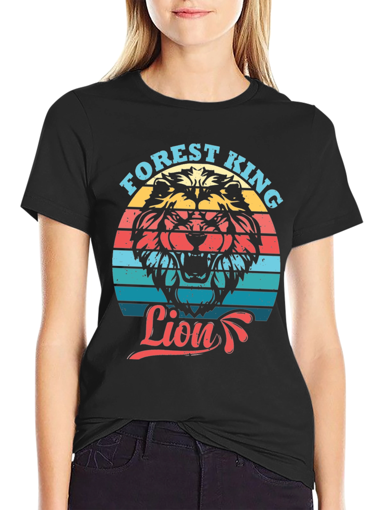Forest King Lion Graphic Tee