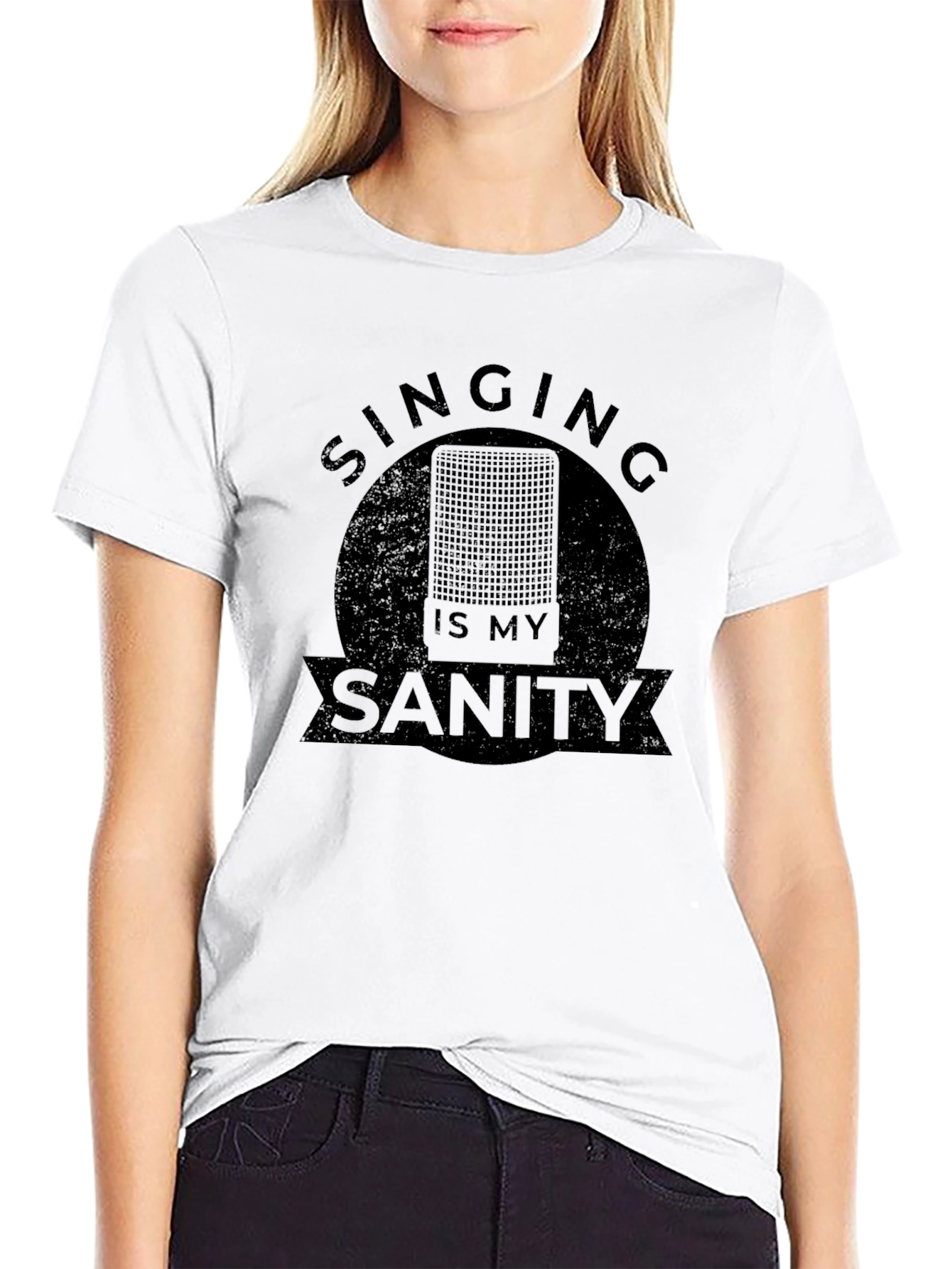 Singing Is My Sanity Graphic T-Shirt