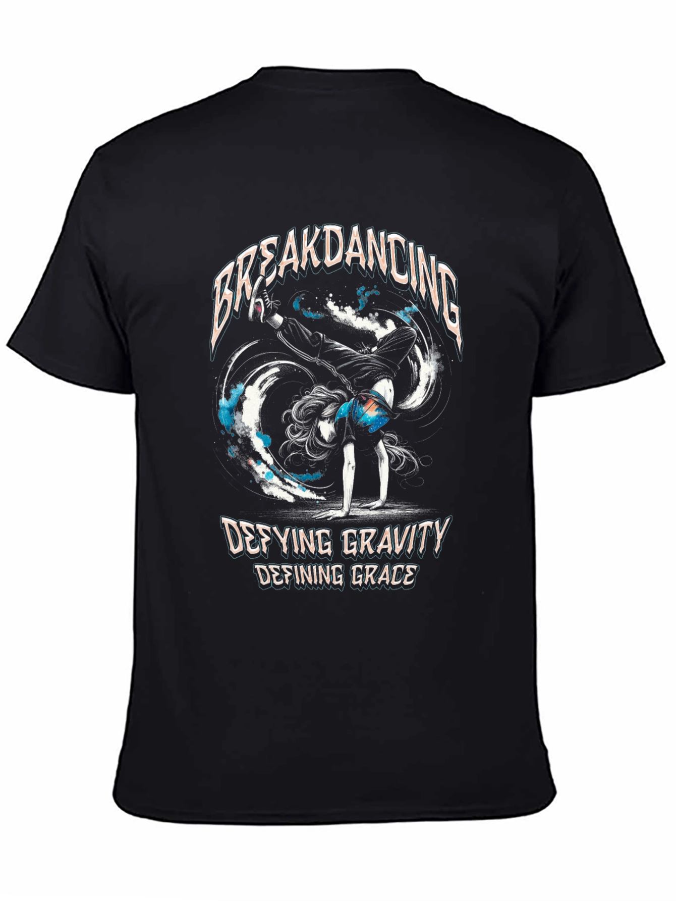 Breakdancing Defying Gravity Graphic Tee