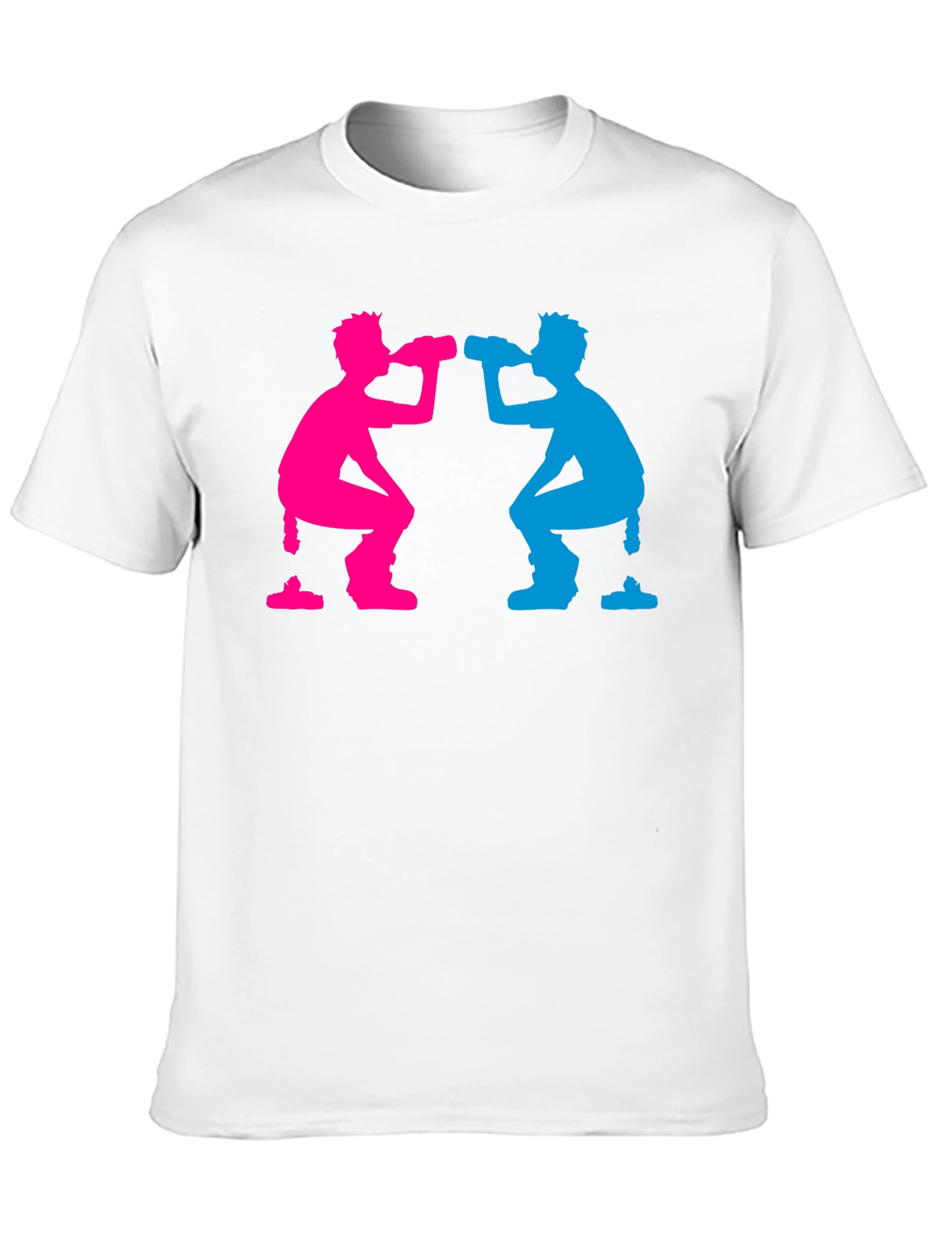 Funny Silhouette Drinking T-Shirt