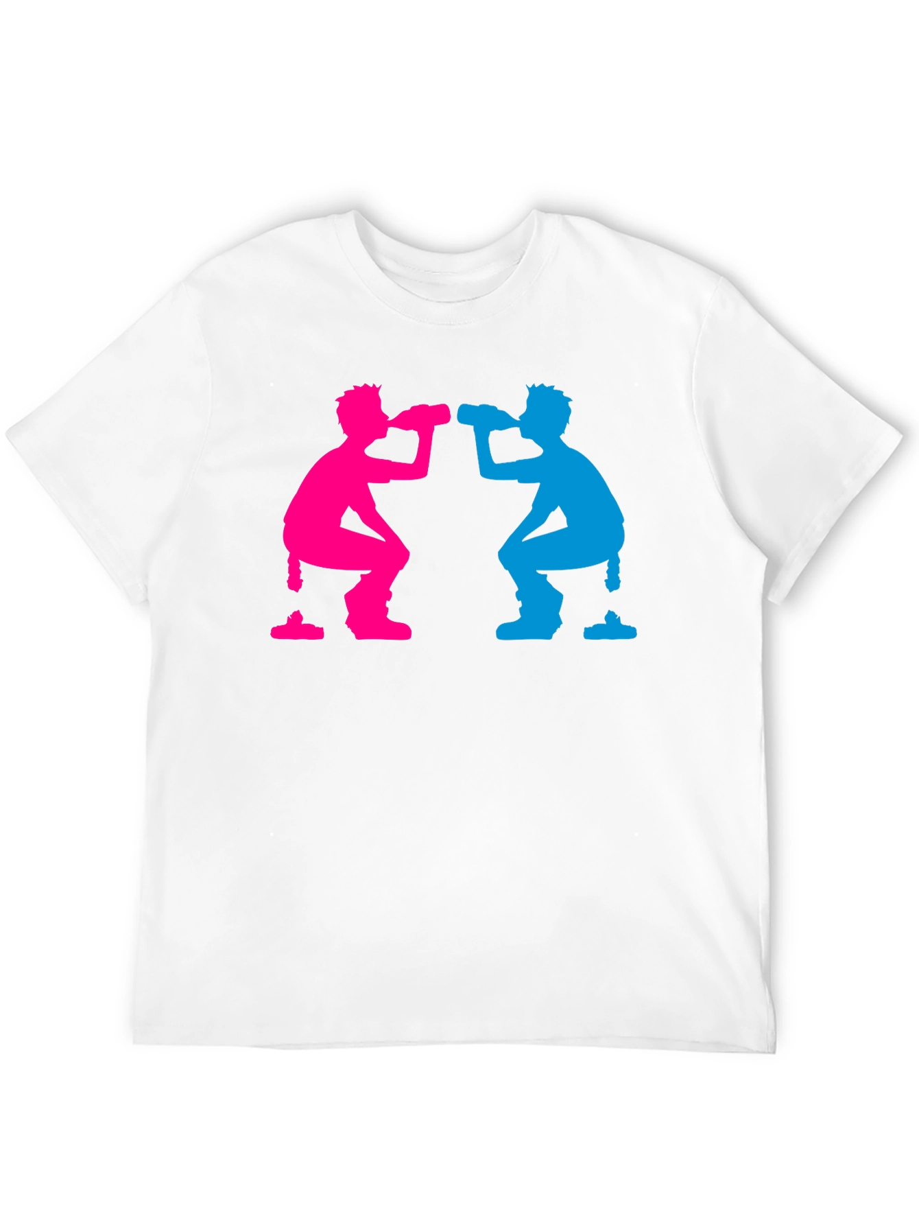Funny Silhouette Drinking T-Shirt
