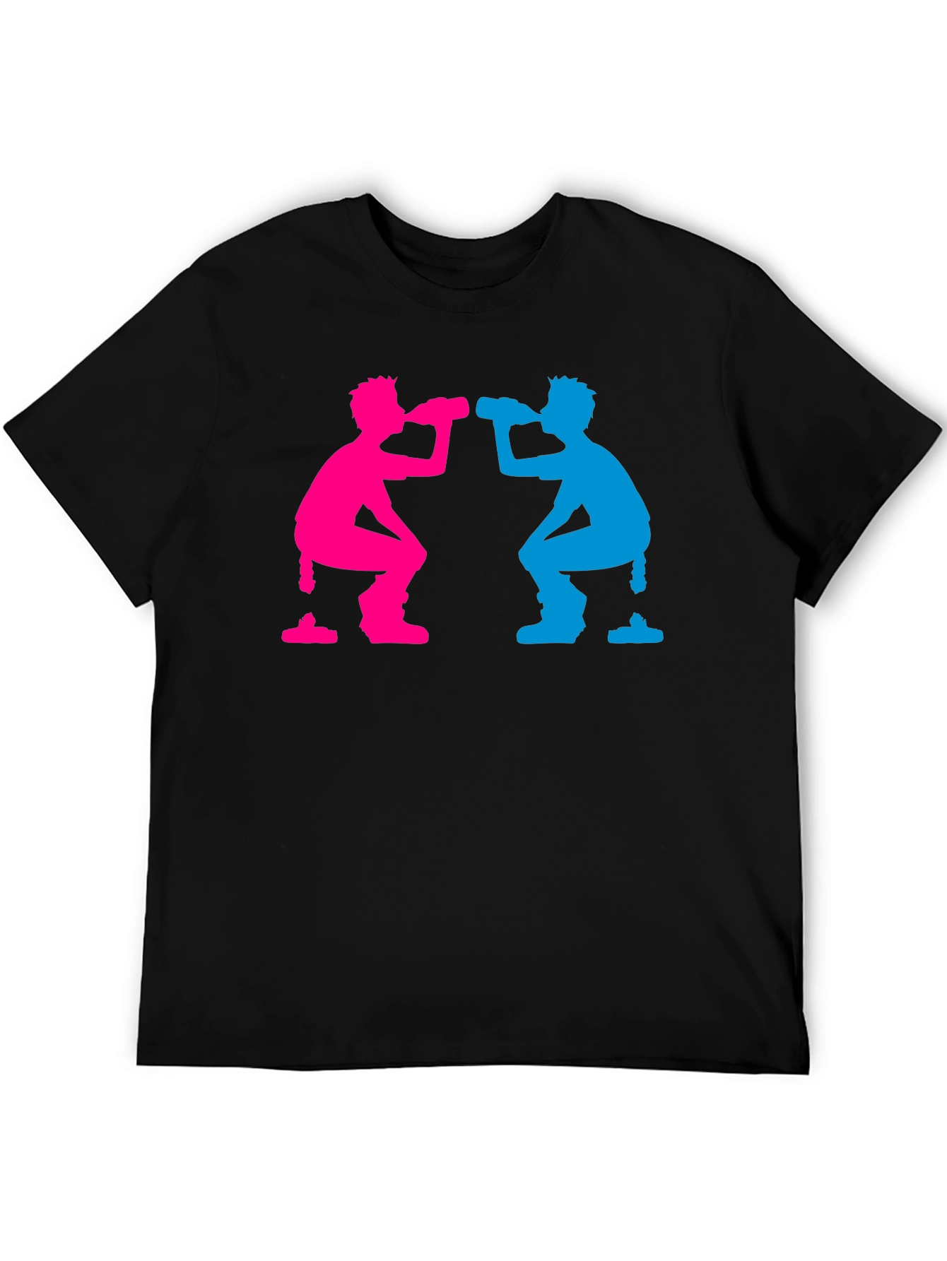 Funny Silhouette Drinking T-Shirt