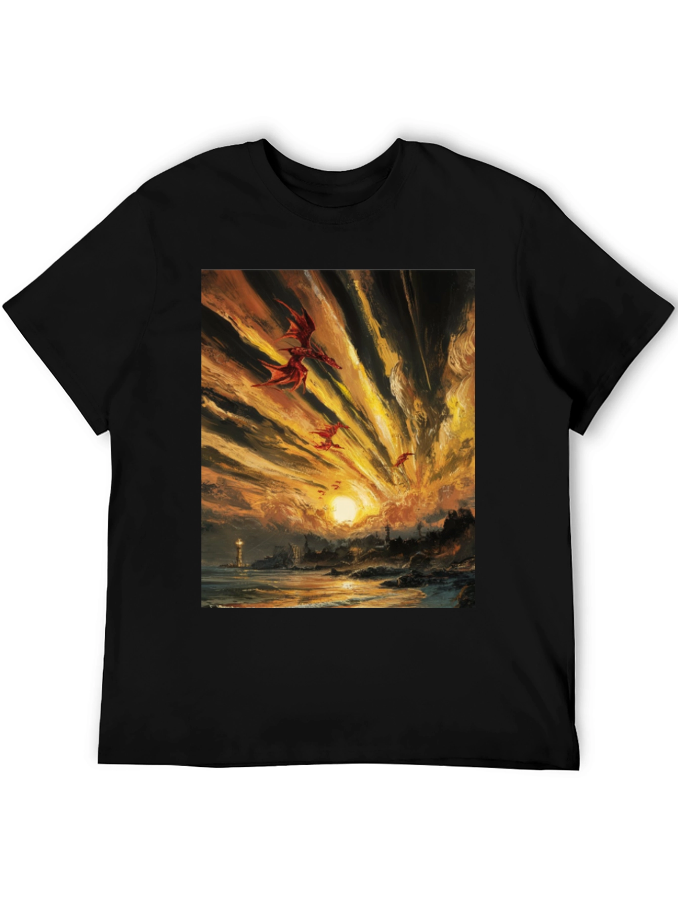 Dragon Sunset T-Shirt