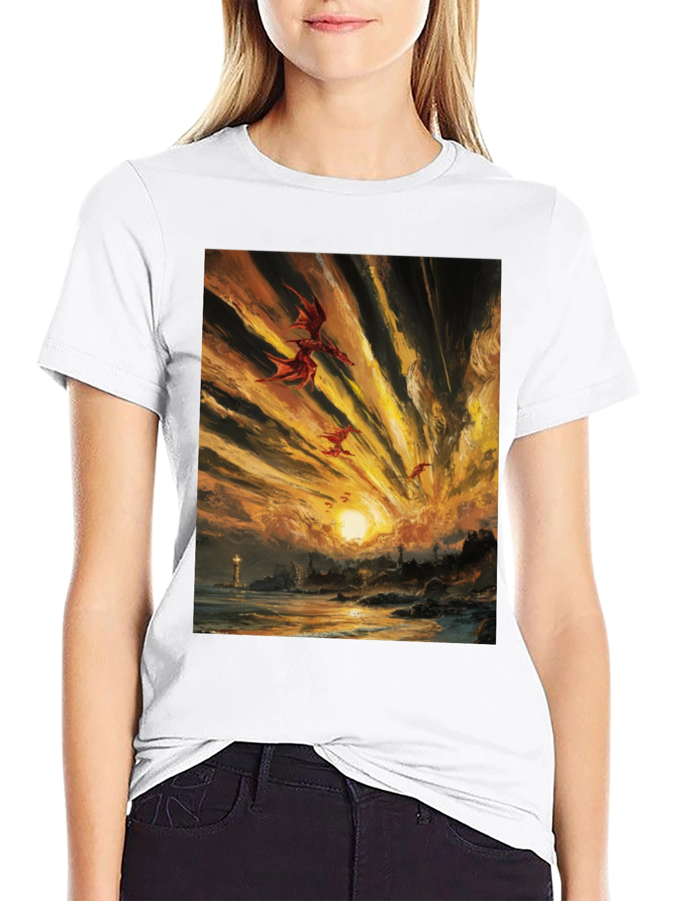 Dragon Sunset T-Shirt
