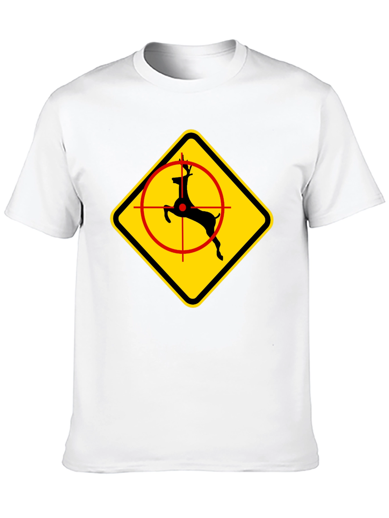 Deer Crossing Funny T-Shirt