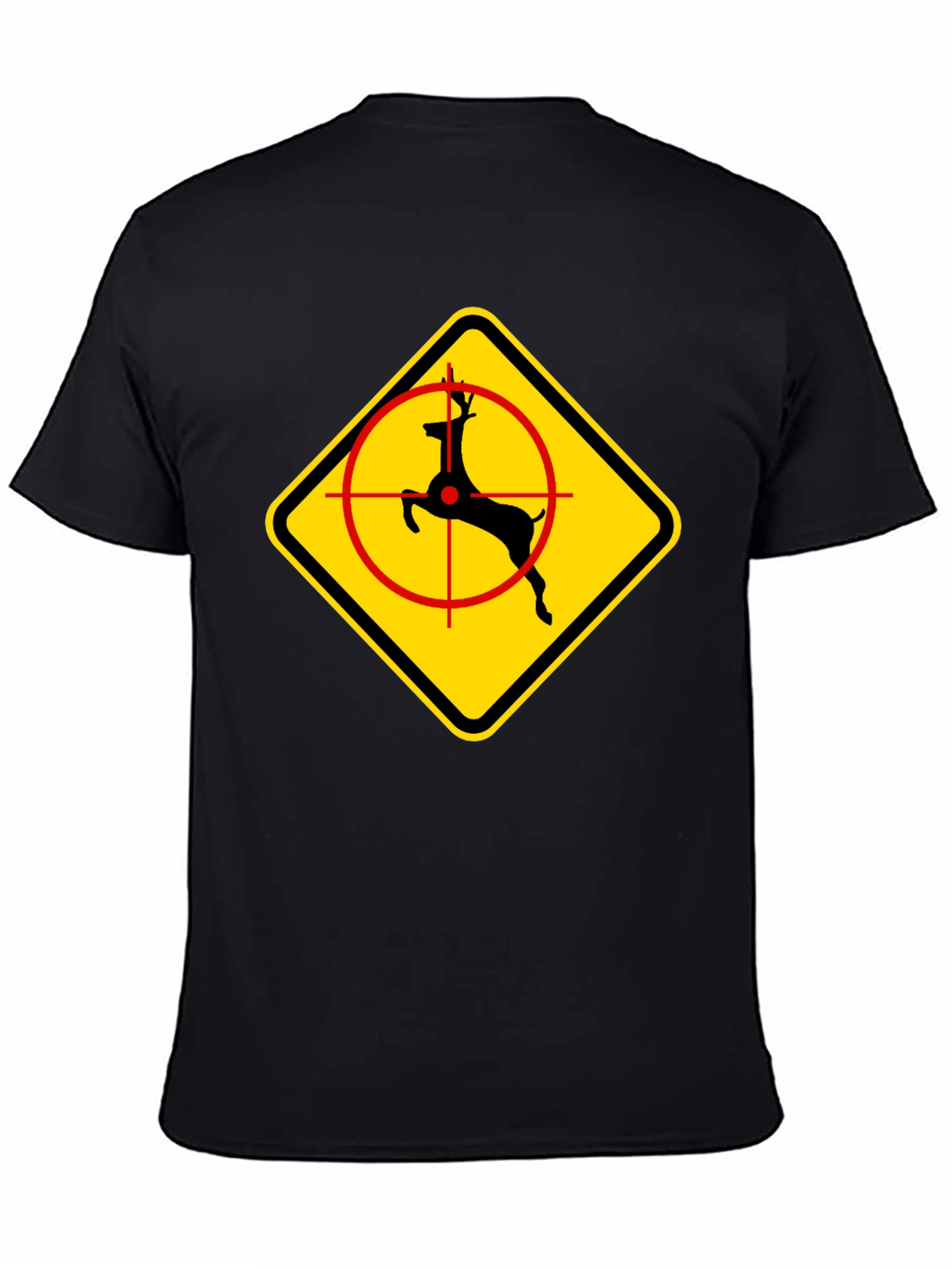 Deer Crossing Funny T-Shirt
