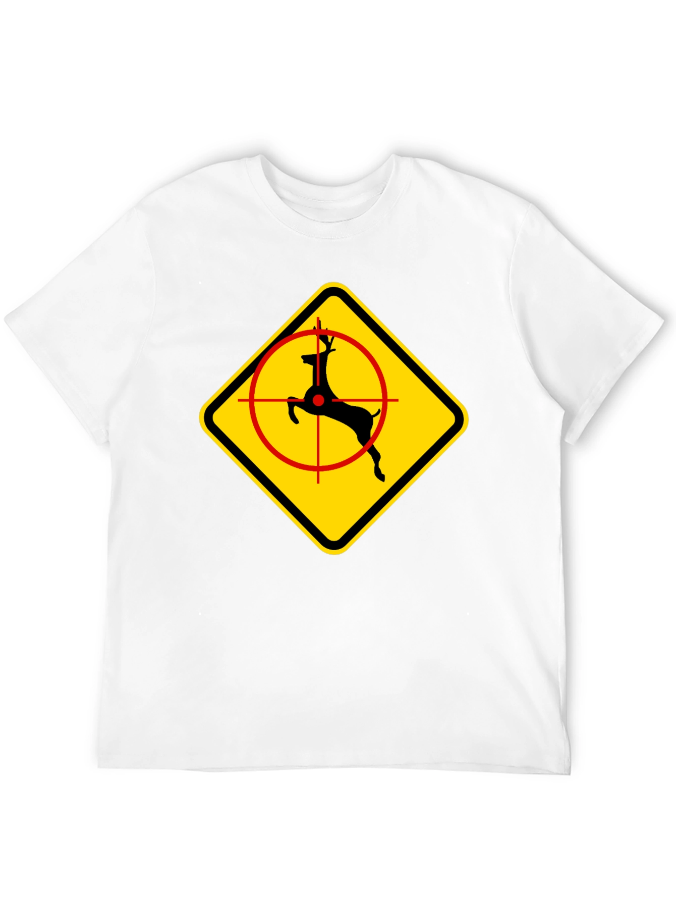 Deer Crossing Funny T-Shirt