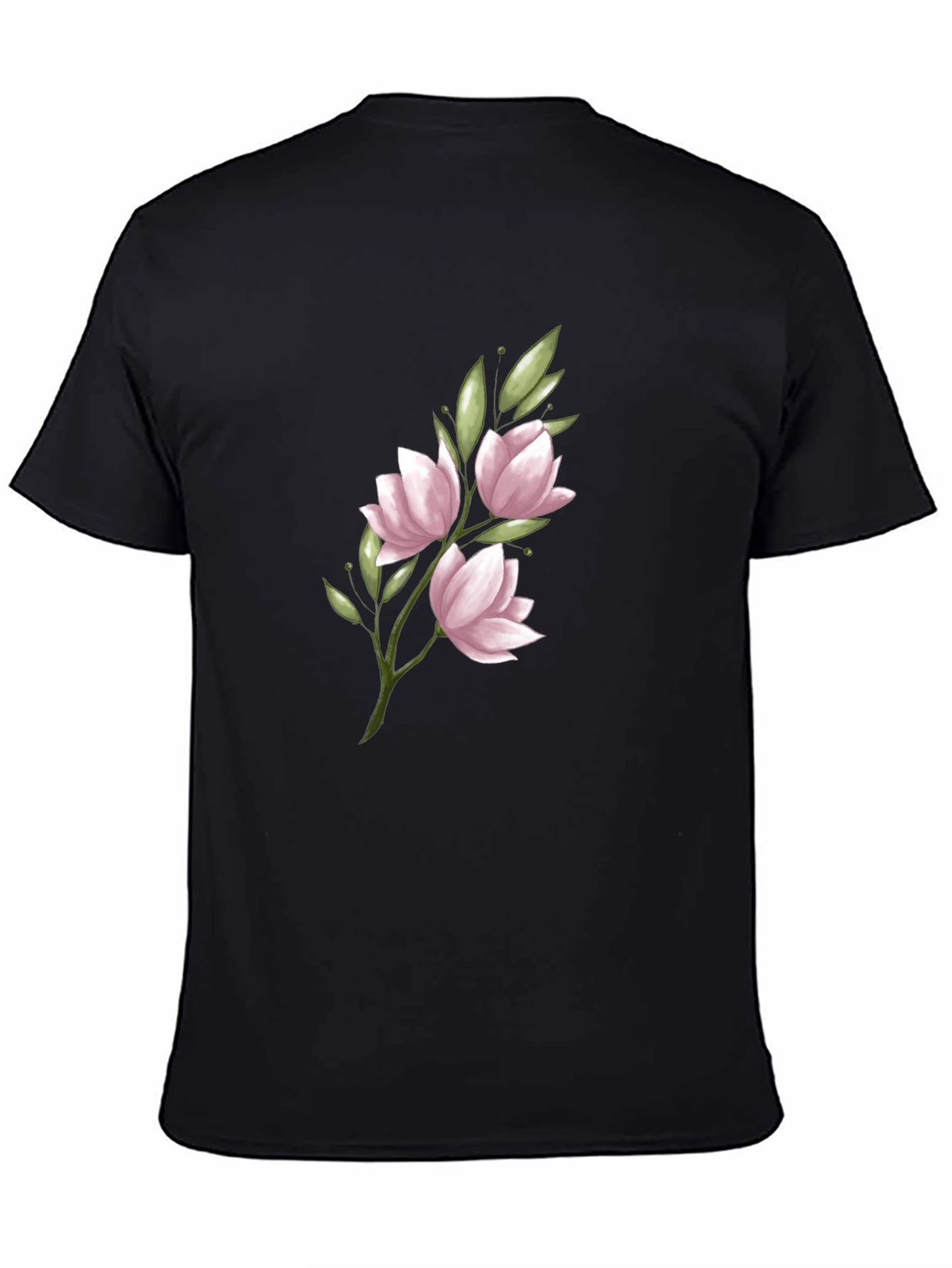 Floral Print Crew Neck T-Shirt