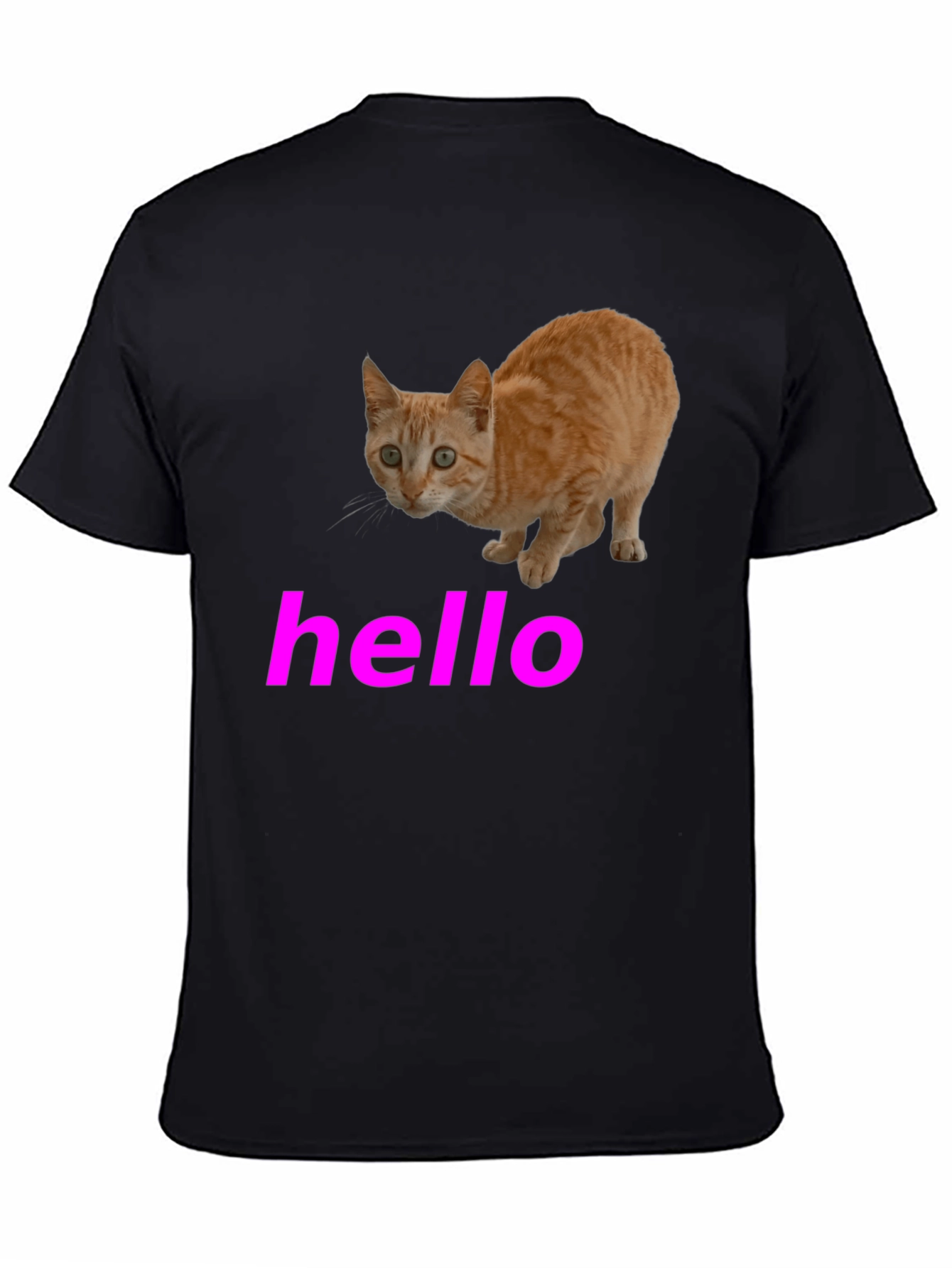 Cat Graphic Tee - Hello Kitty Style
