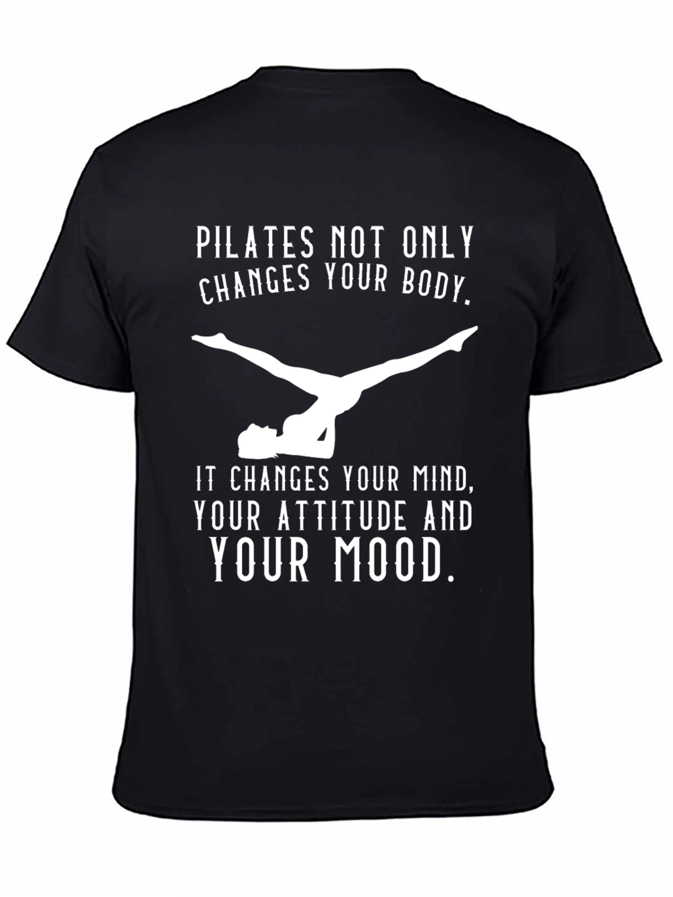 Pilates Mind & Body T-Shirt - Motivational Fitness Tee