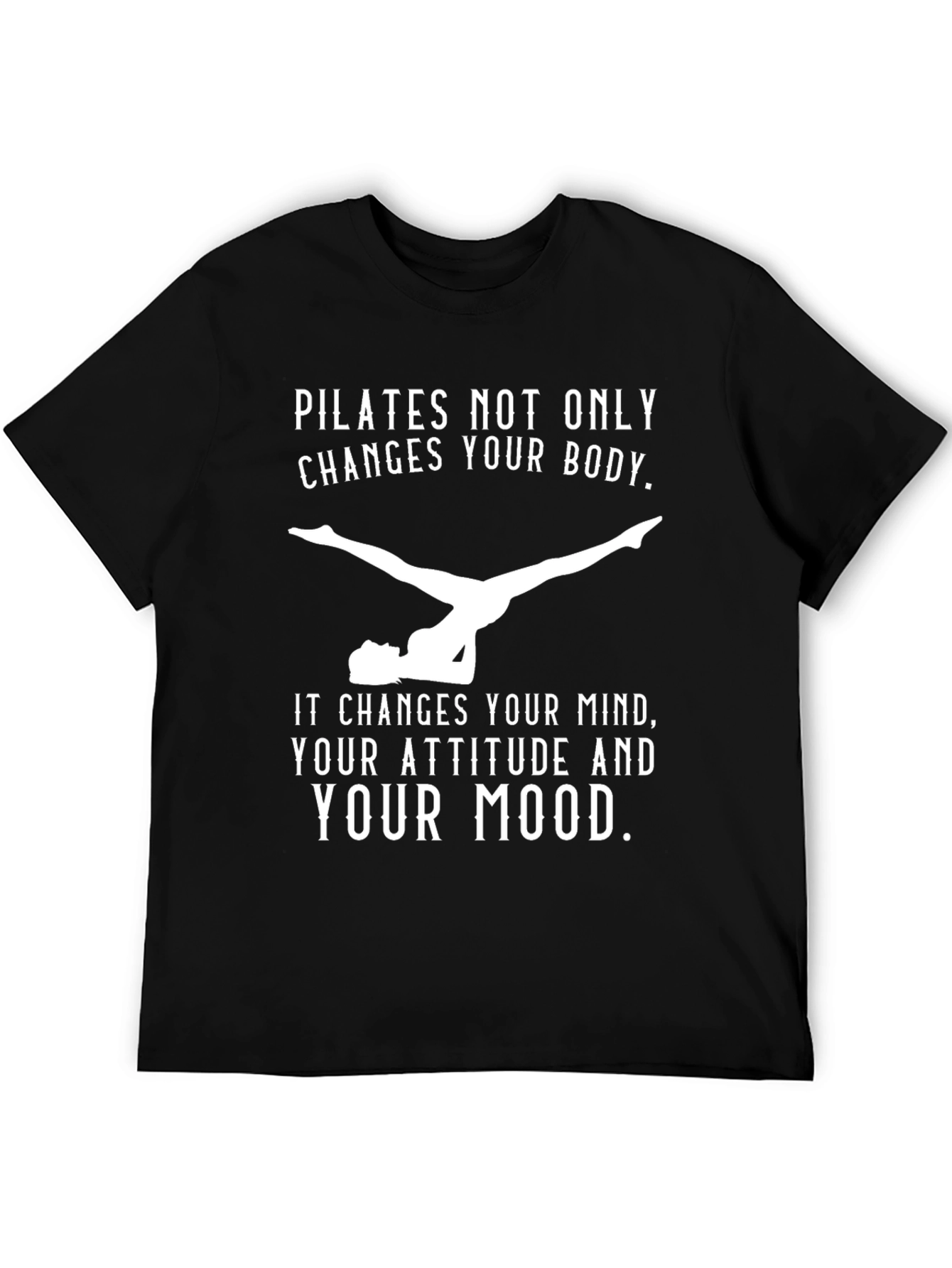 Pilates Mind & Body T-Shirt - Motivational Fitness Tee
