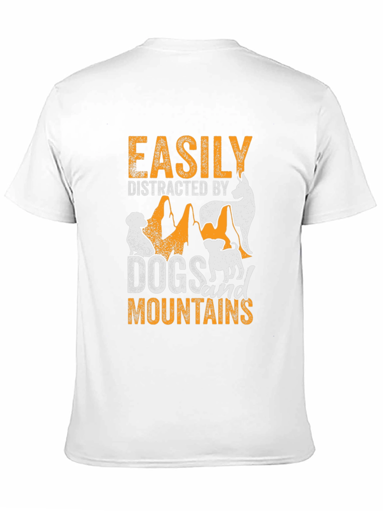 Easily Distracted by Dogs and Mountains T-Shirt