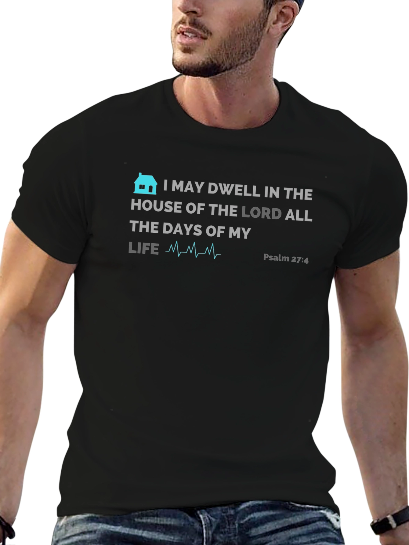Faithful Psalm 27:4 Graphic T-Shirt