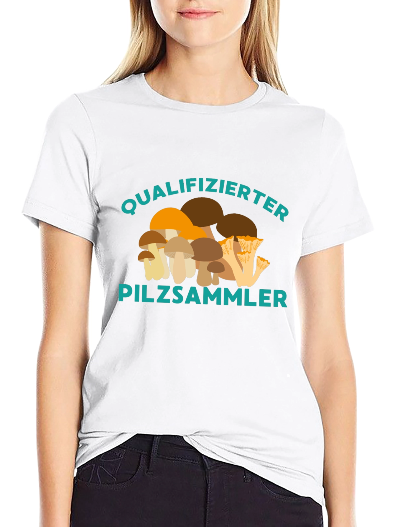 Qualified Mushroom Hunter T-Shirt