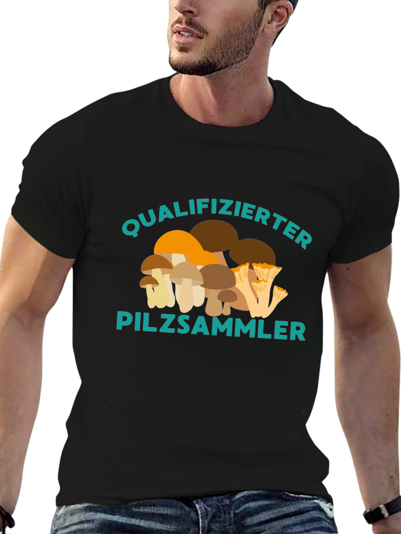 Qualified Mushroom Hunter T-Shirt
