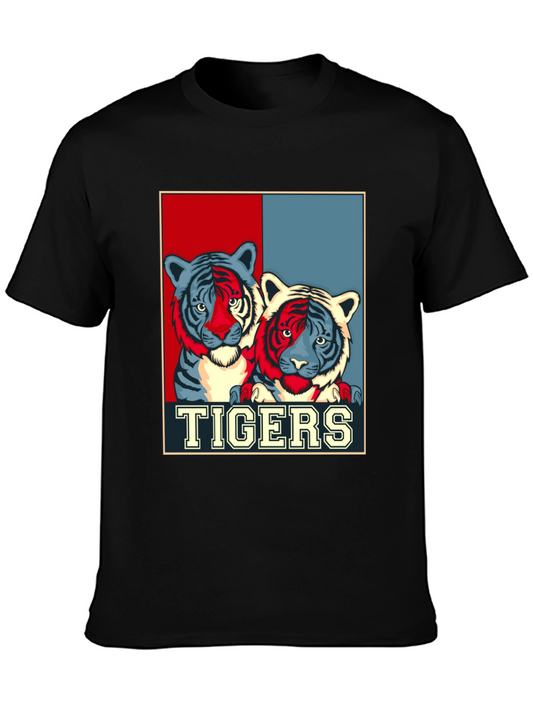 Tigers Graphic Print T-Shirt