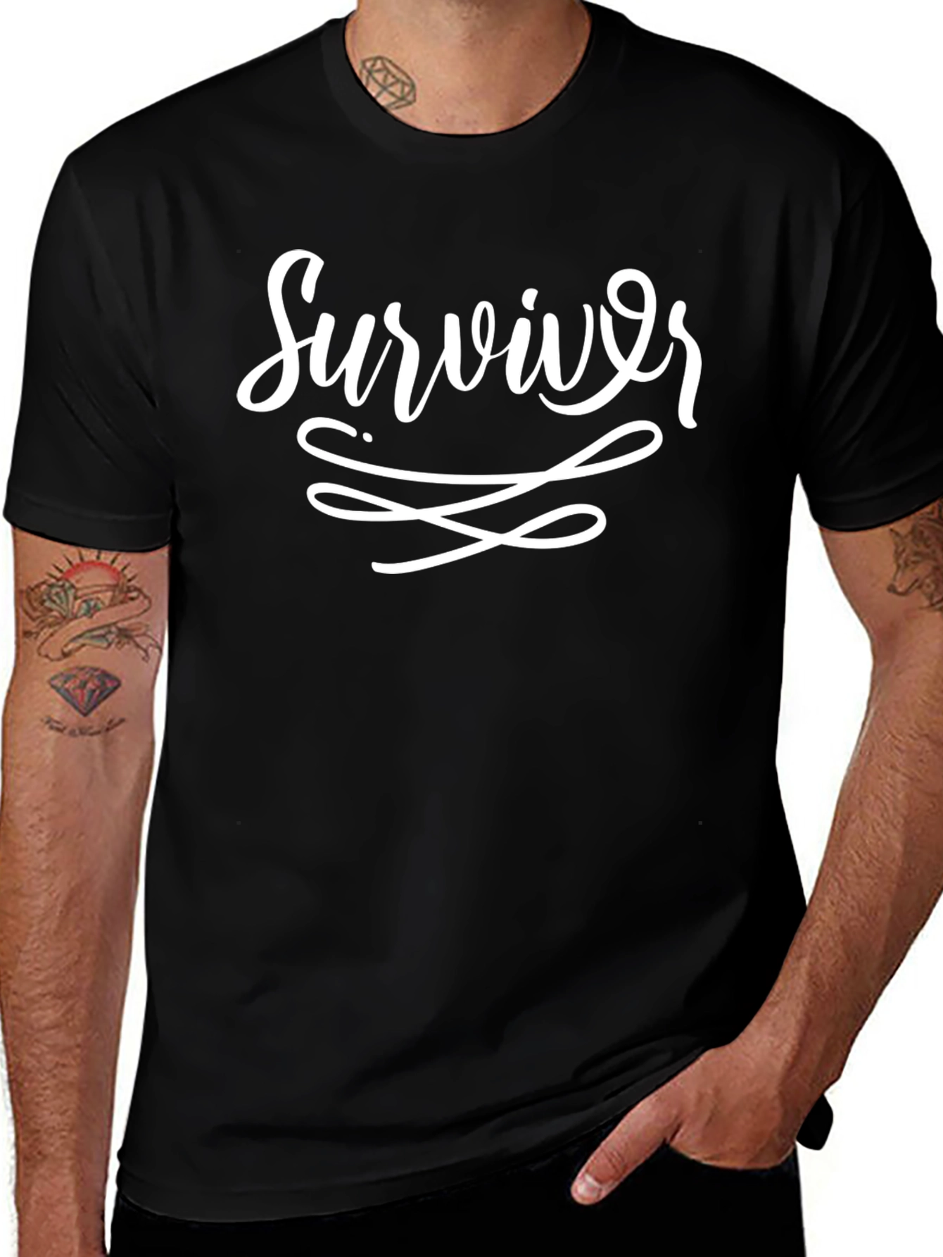Survivor Graphic Tee - Stylish & Inspiring