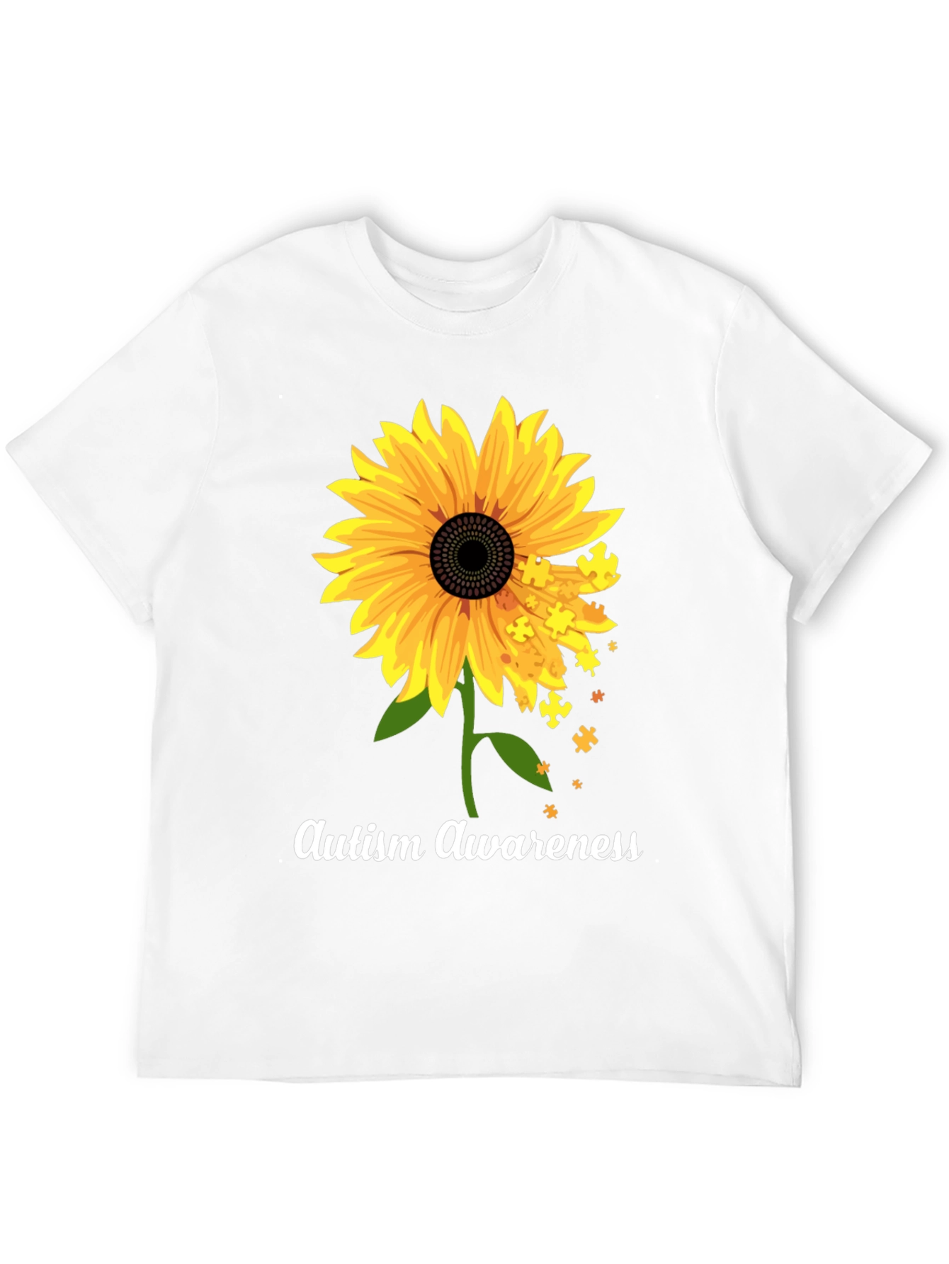 Autism Awareness Sunflower T-Shirt