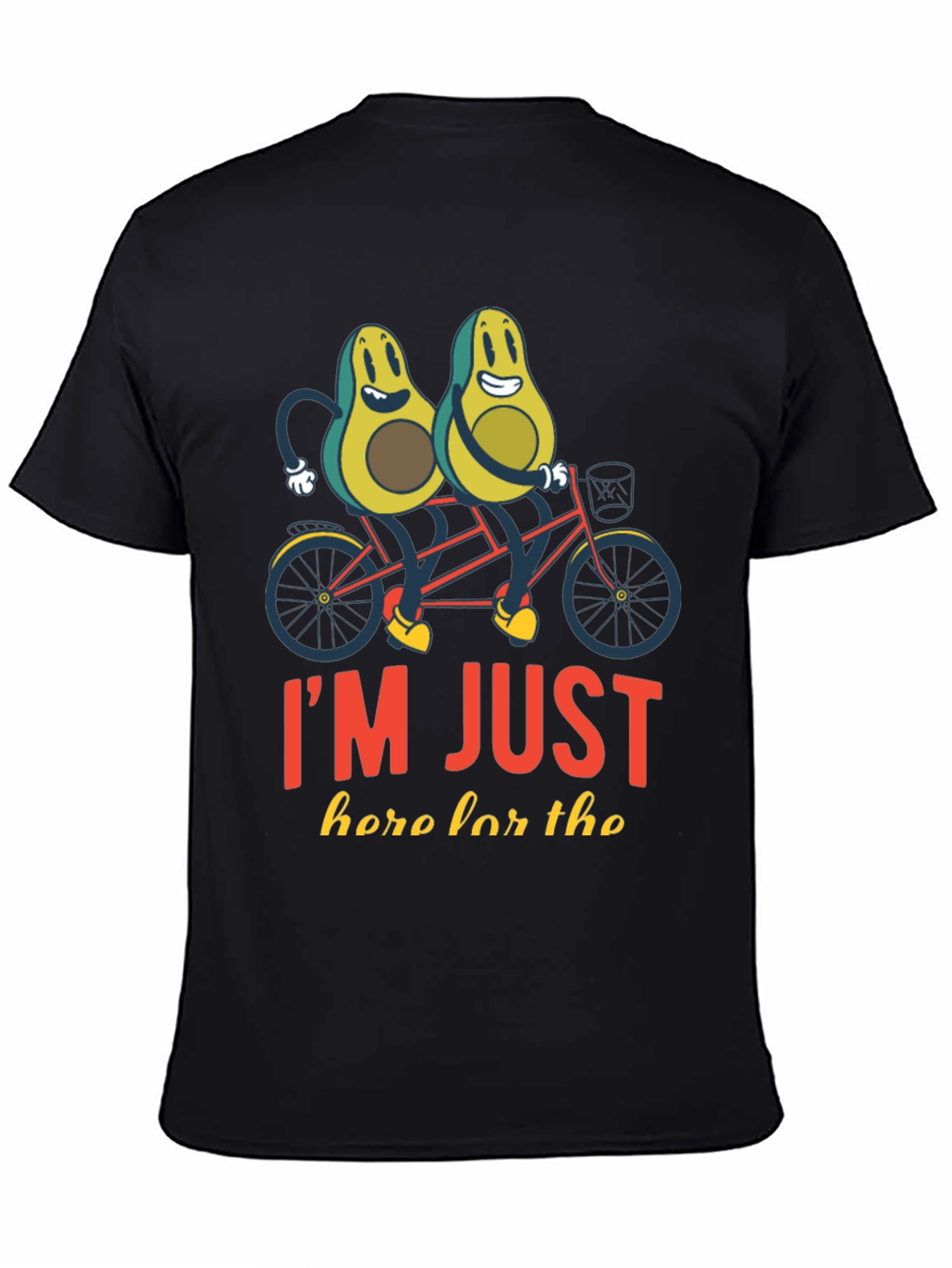 Avocado Tandem Bike Graphic Tee