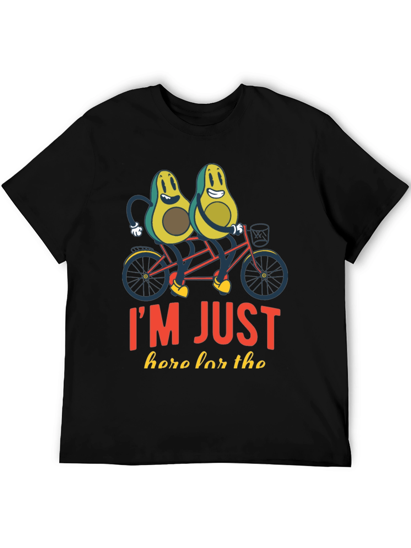 Avocado Tandem Bike Graphic Tee