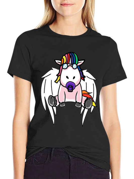Unicorn Angel T-Shirt - Whimsical Graphic Tee