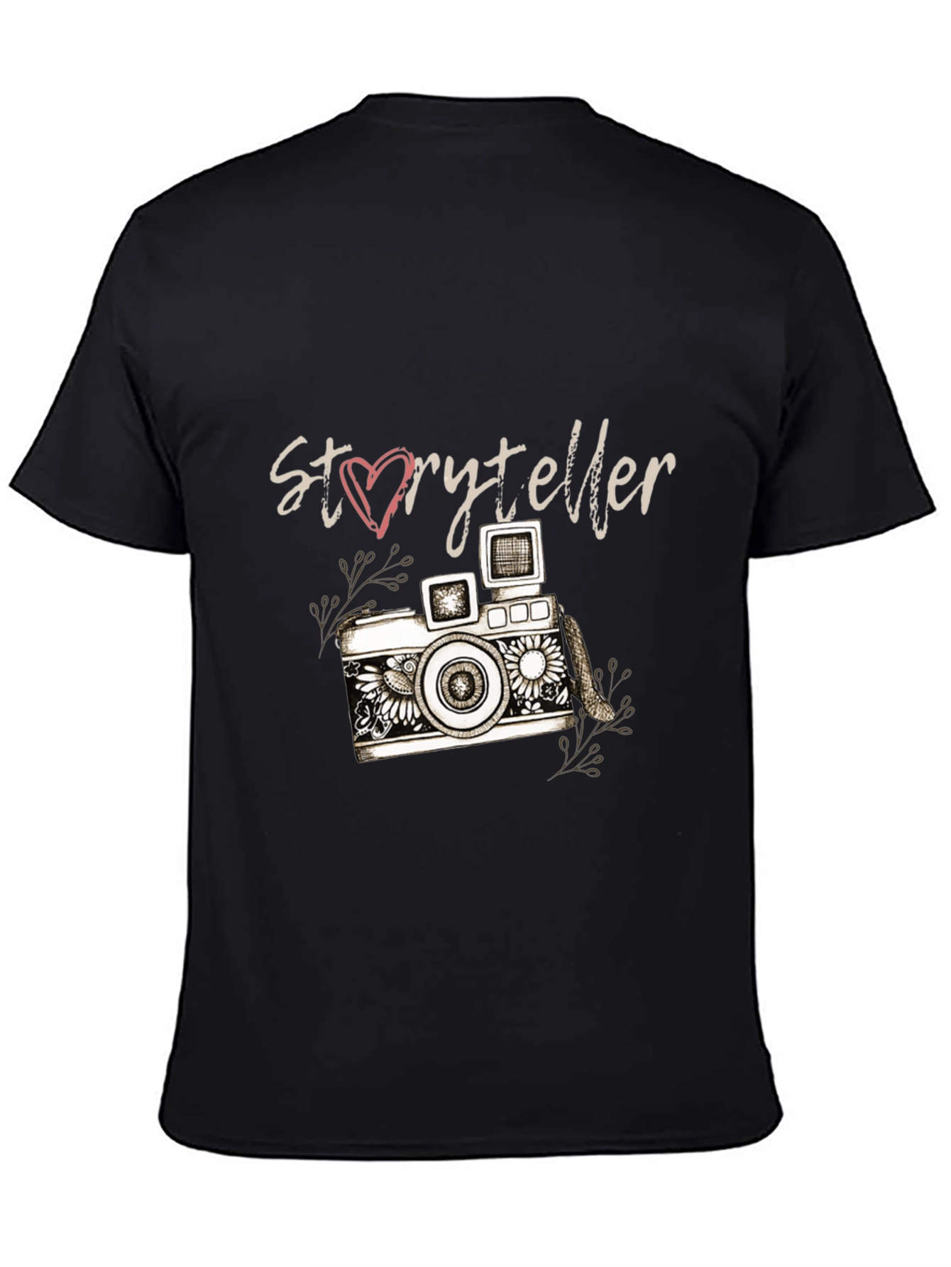 Storyteller Camera Graphic T-Shirt