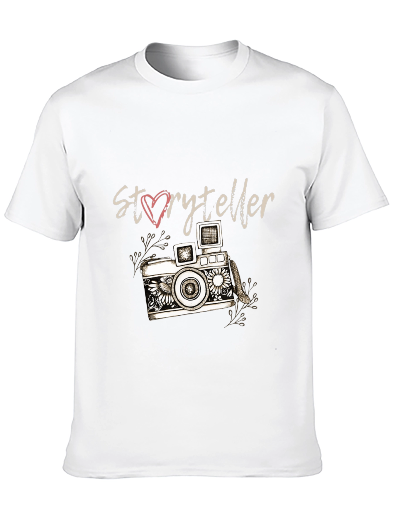 Storyteller Camera Graphic T-Shirt