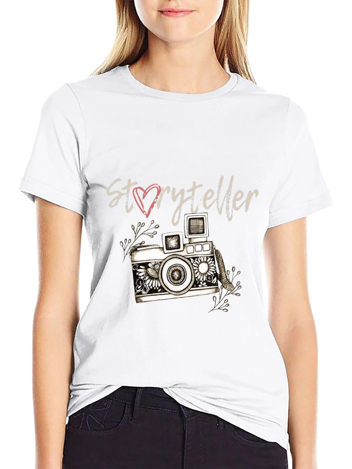 Storyteller Camera Graphic T-Shirt