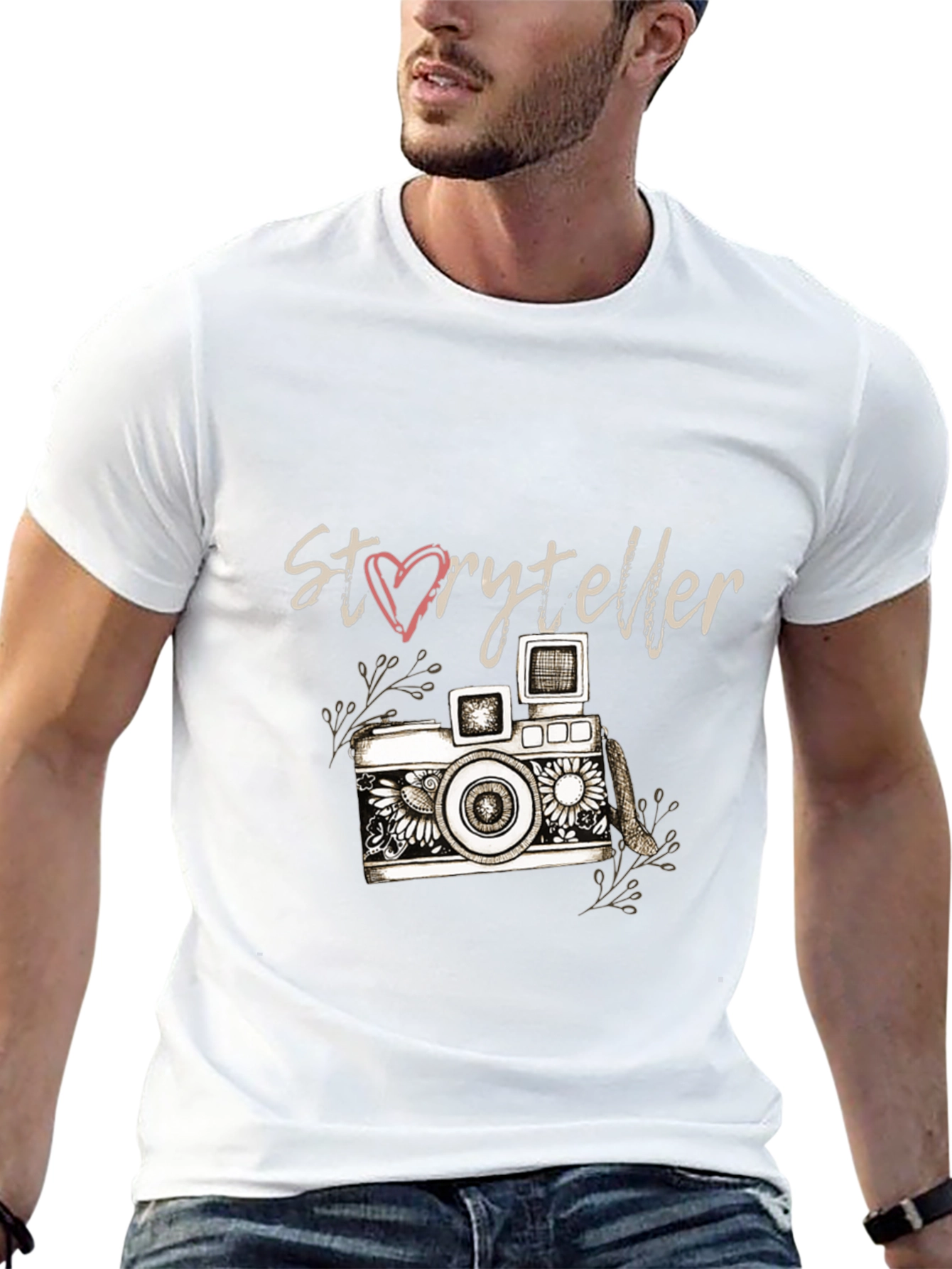 Storyteller Camera Graphic T-Shirt