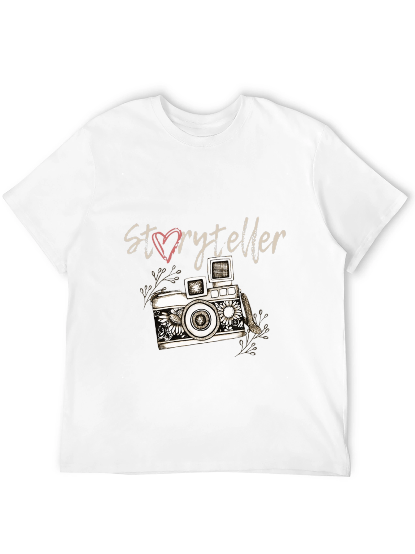 Storyteller Camera Graphic T-Shirt