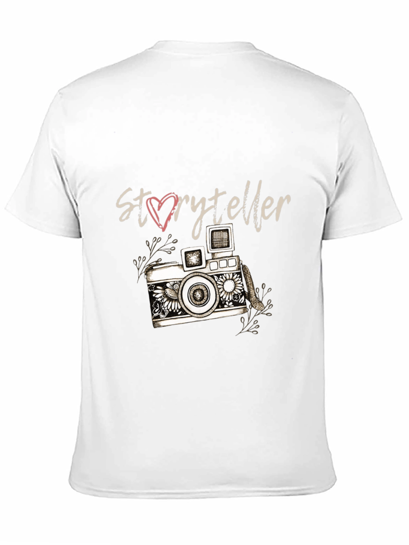 Storyteller Camera Graphic T-Shirt