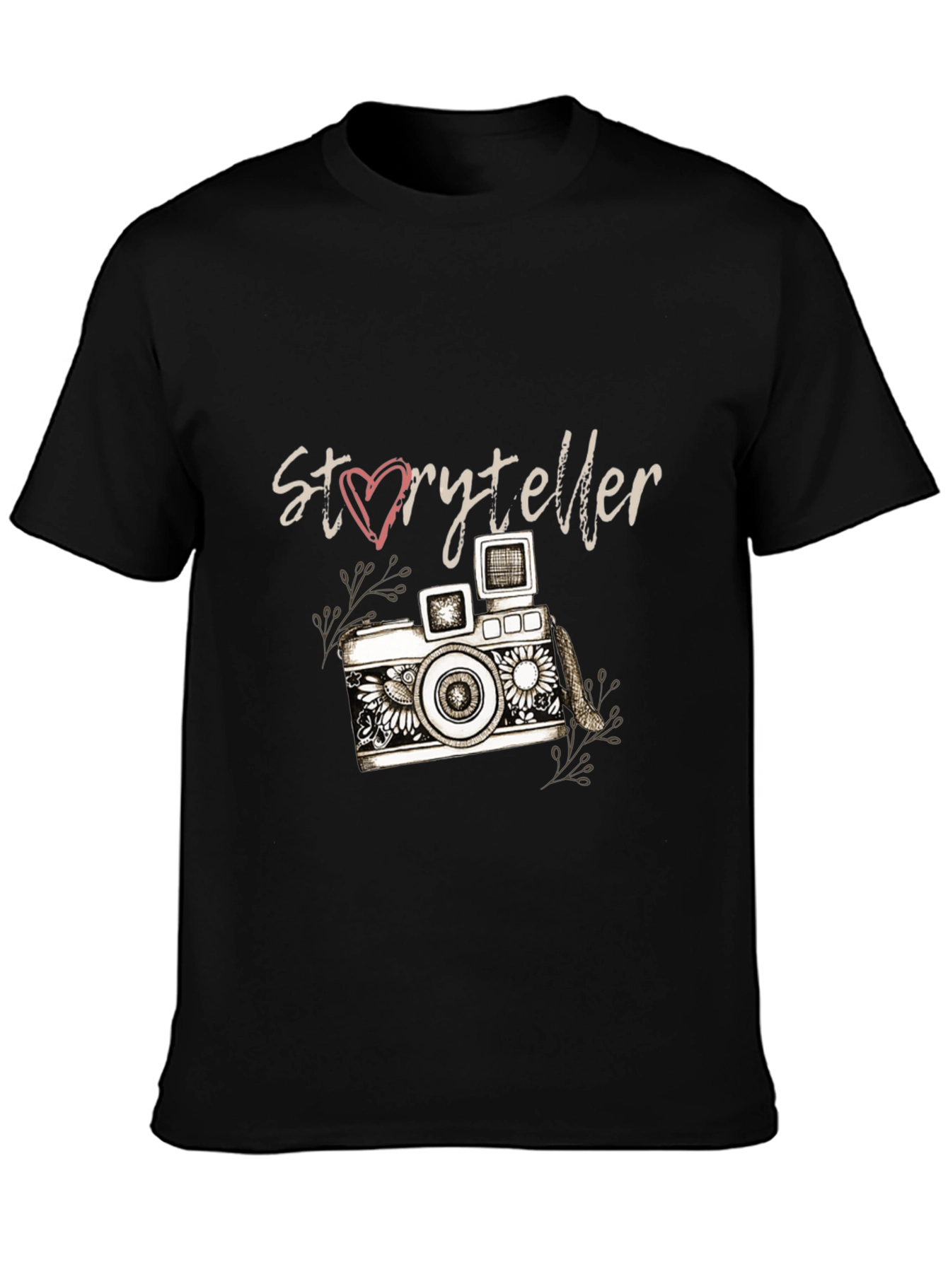 Storyteller Camera Graphic T-Shirt