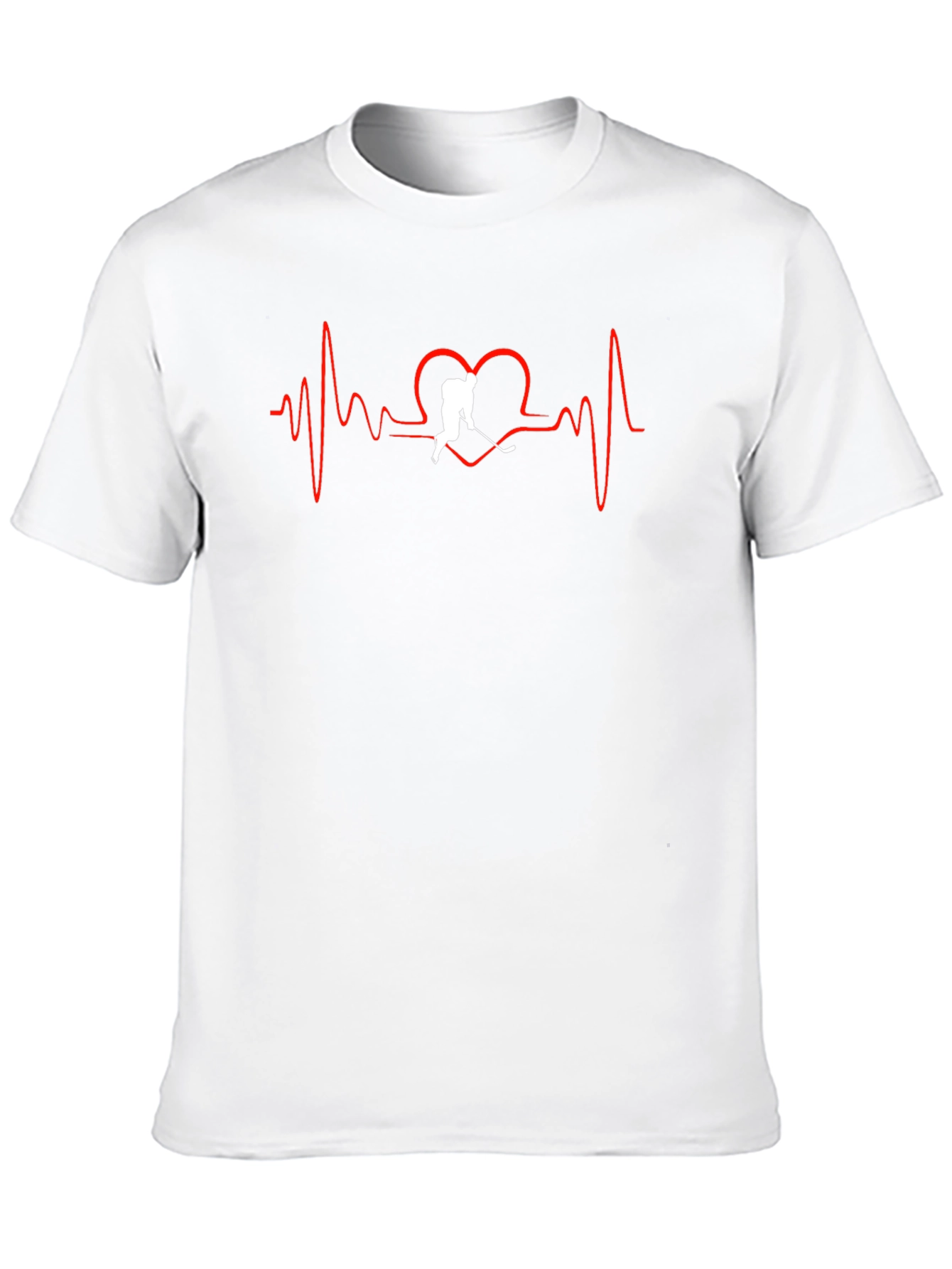 Hockey Heartbeat T-Shirt - Passion on Display